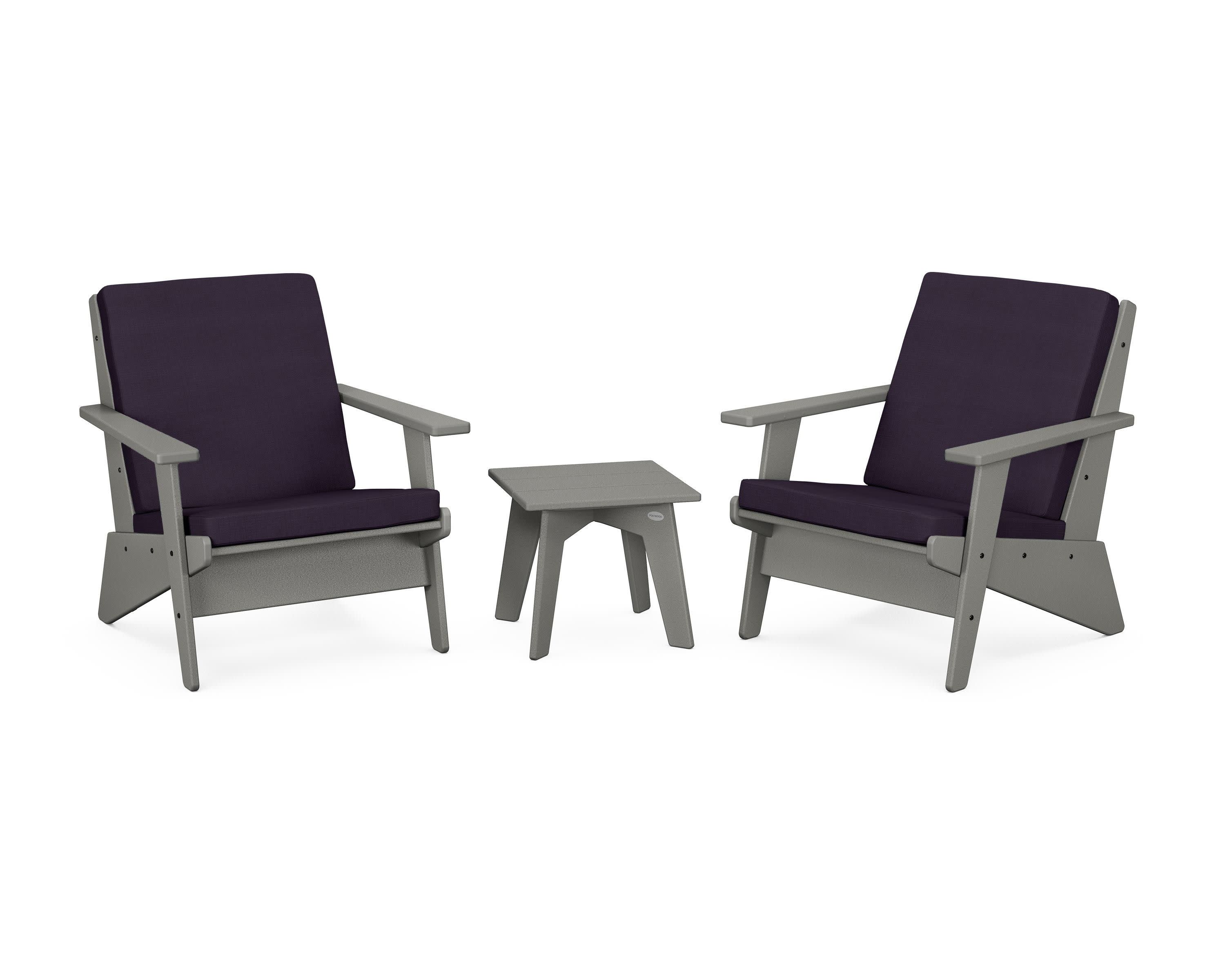 Riviera Modern Lounge 3-Piece Set - Image 201