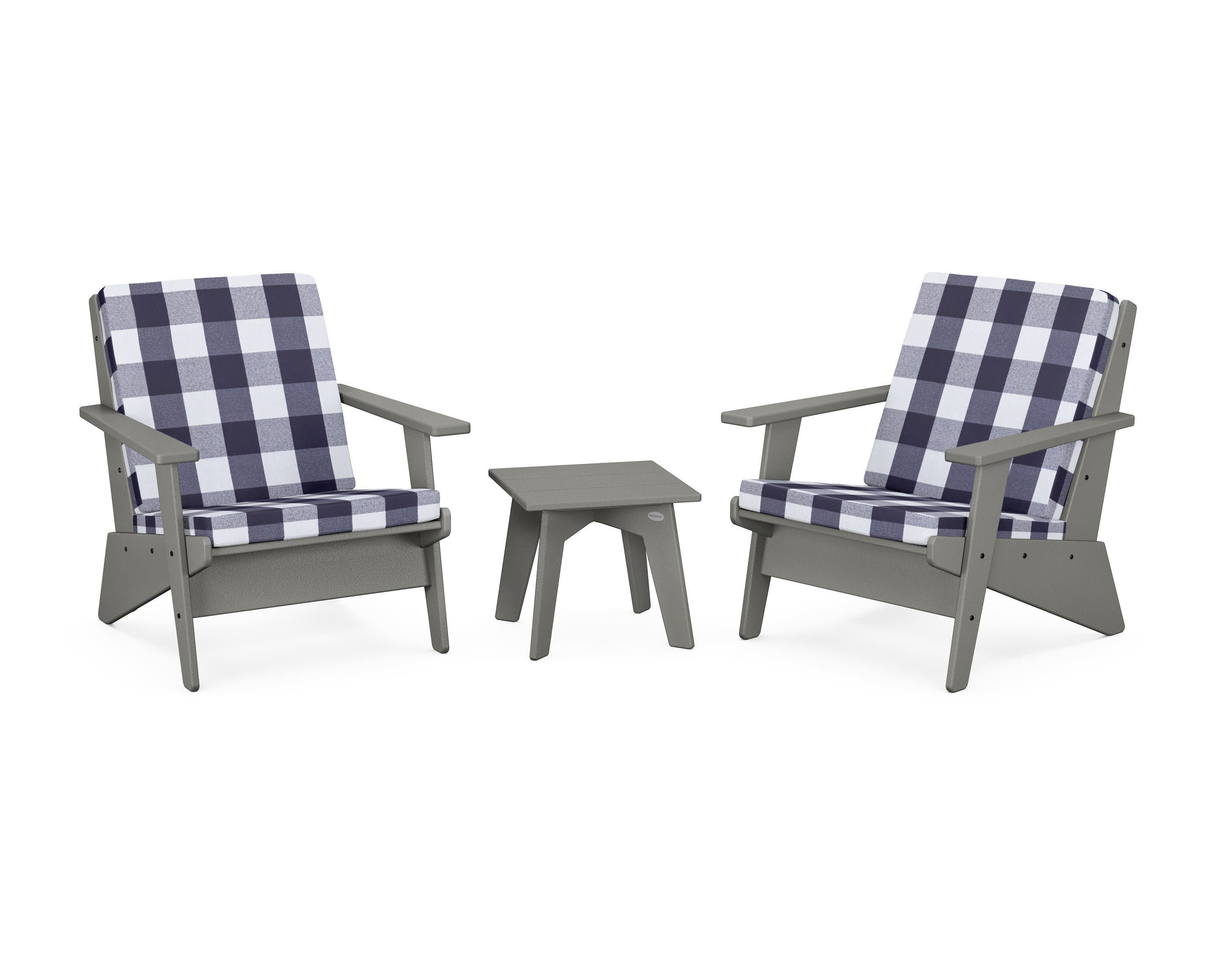 Riviera Modern Lounge 3-Piece Set - Image 22