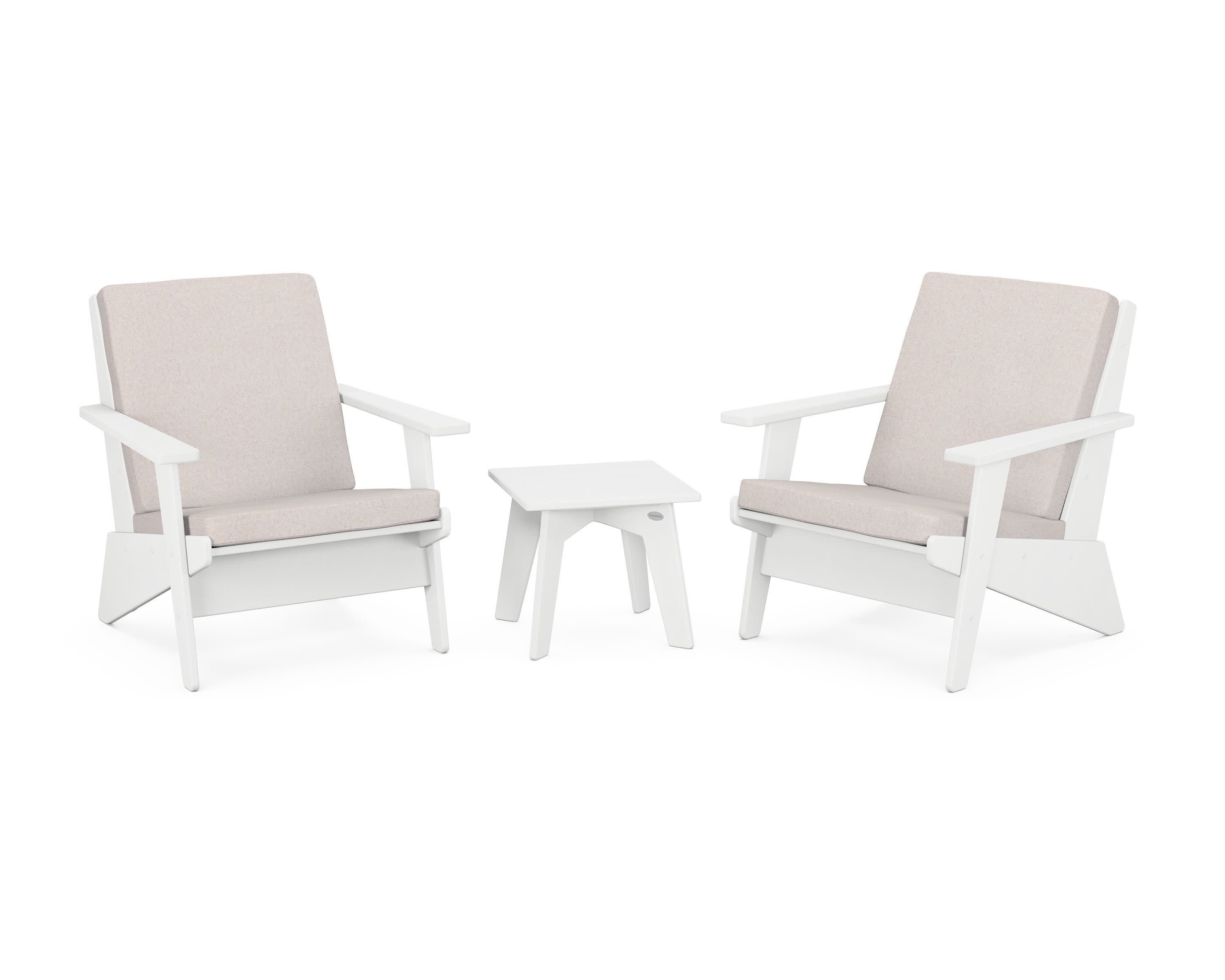 Riviera Modern Lounge 3-Piece Set - Image 26