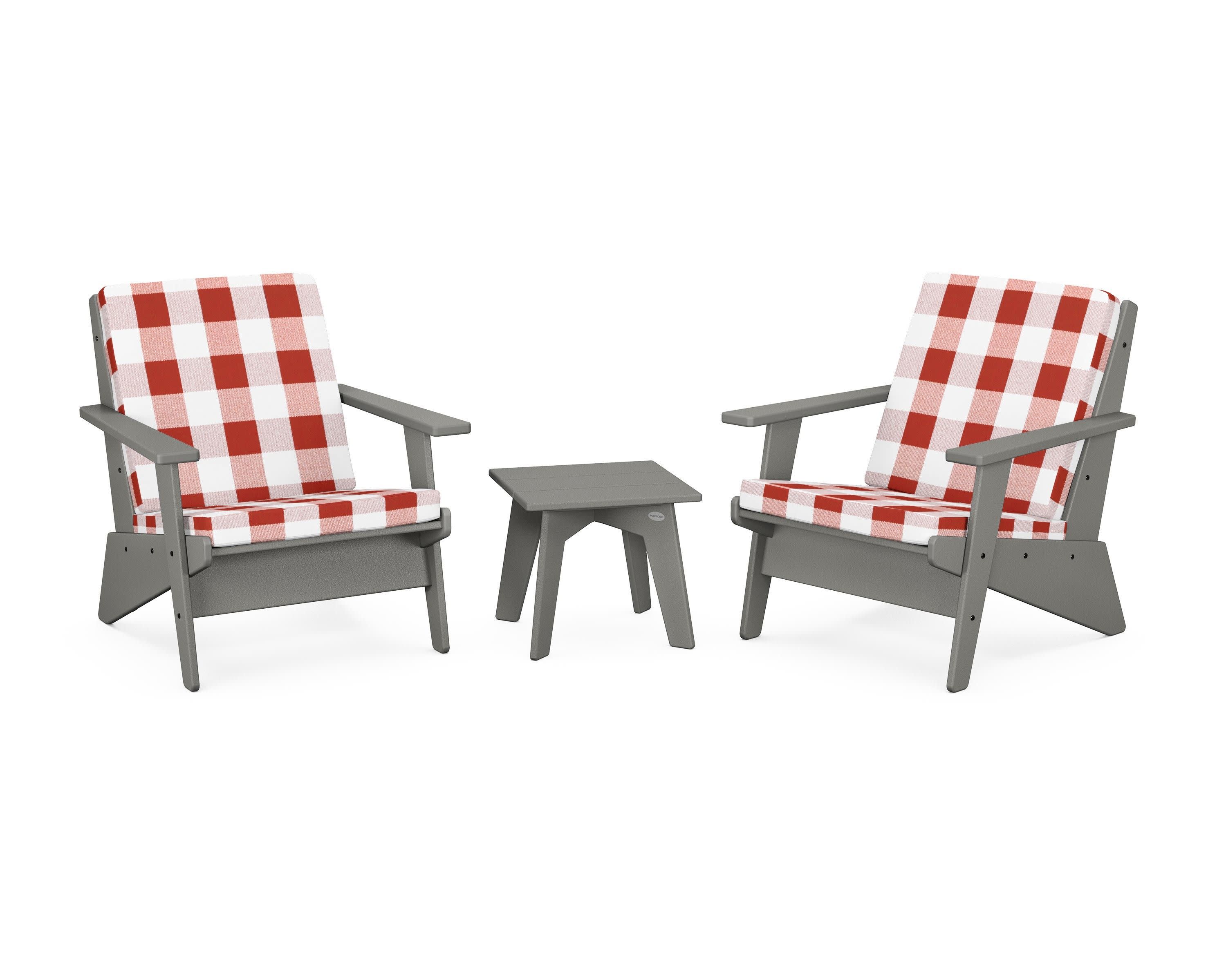 Riviera Modern Lounge 3-Piece Set - Image 52