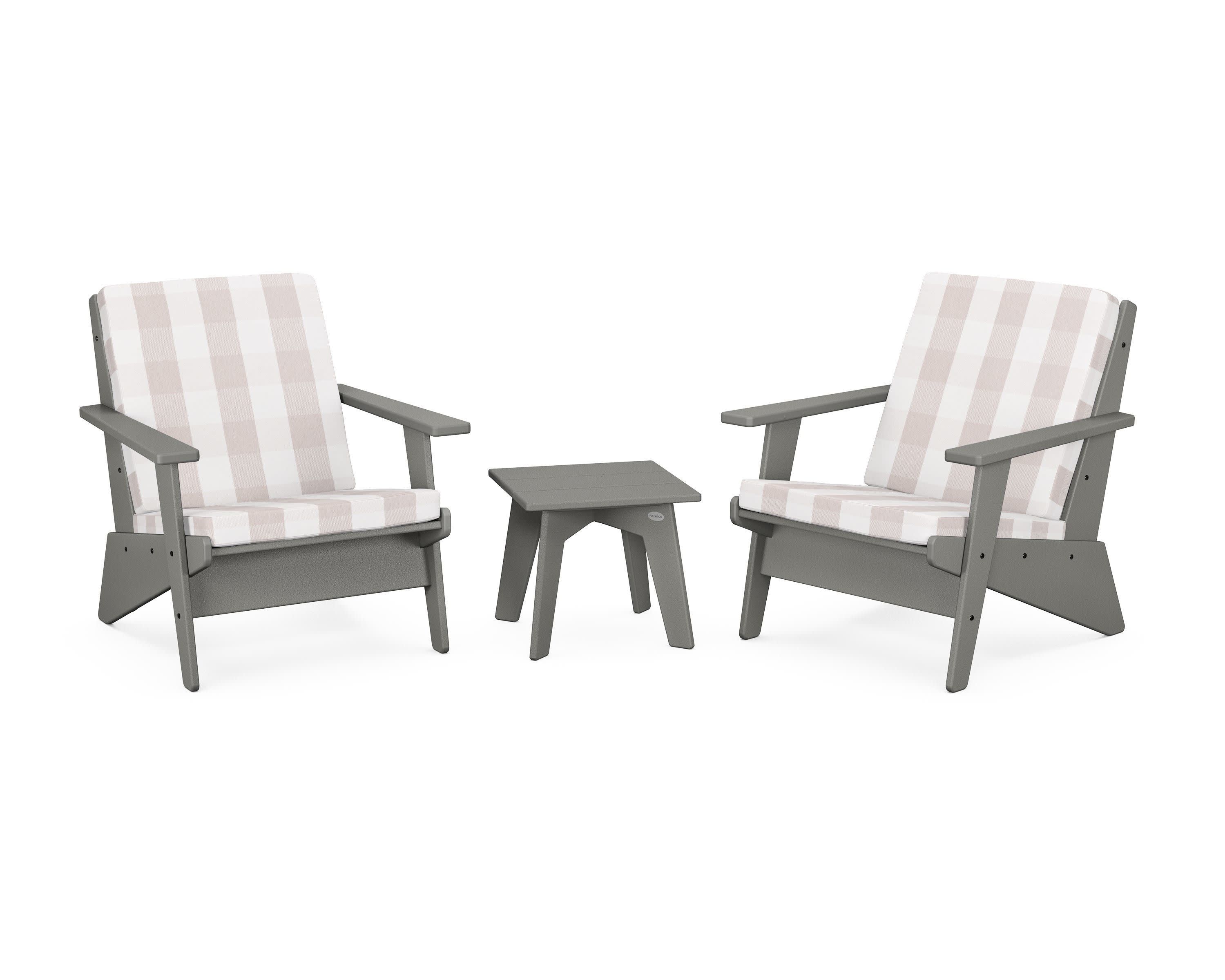 Riviera Modern Lounge 3-Piece Set - Image 55