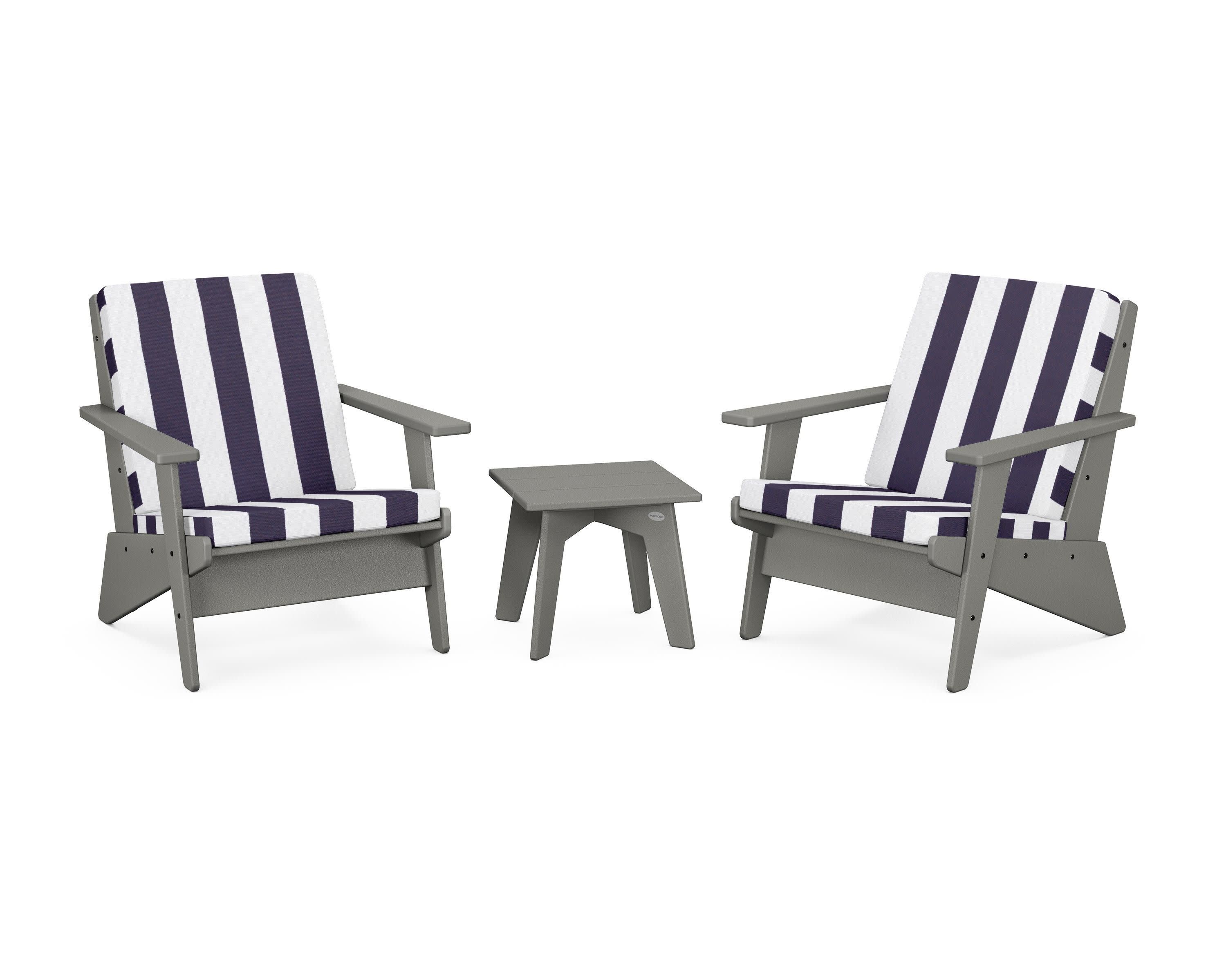 Riviera Modern Lounge 3-Piece Set - Image 60