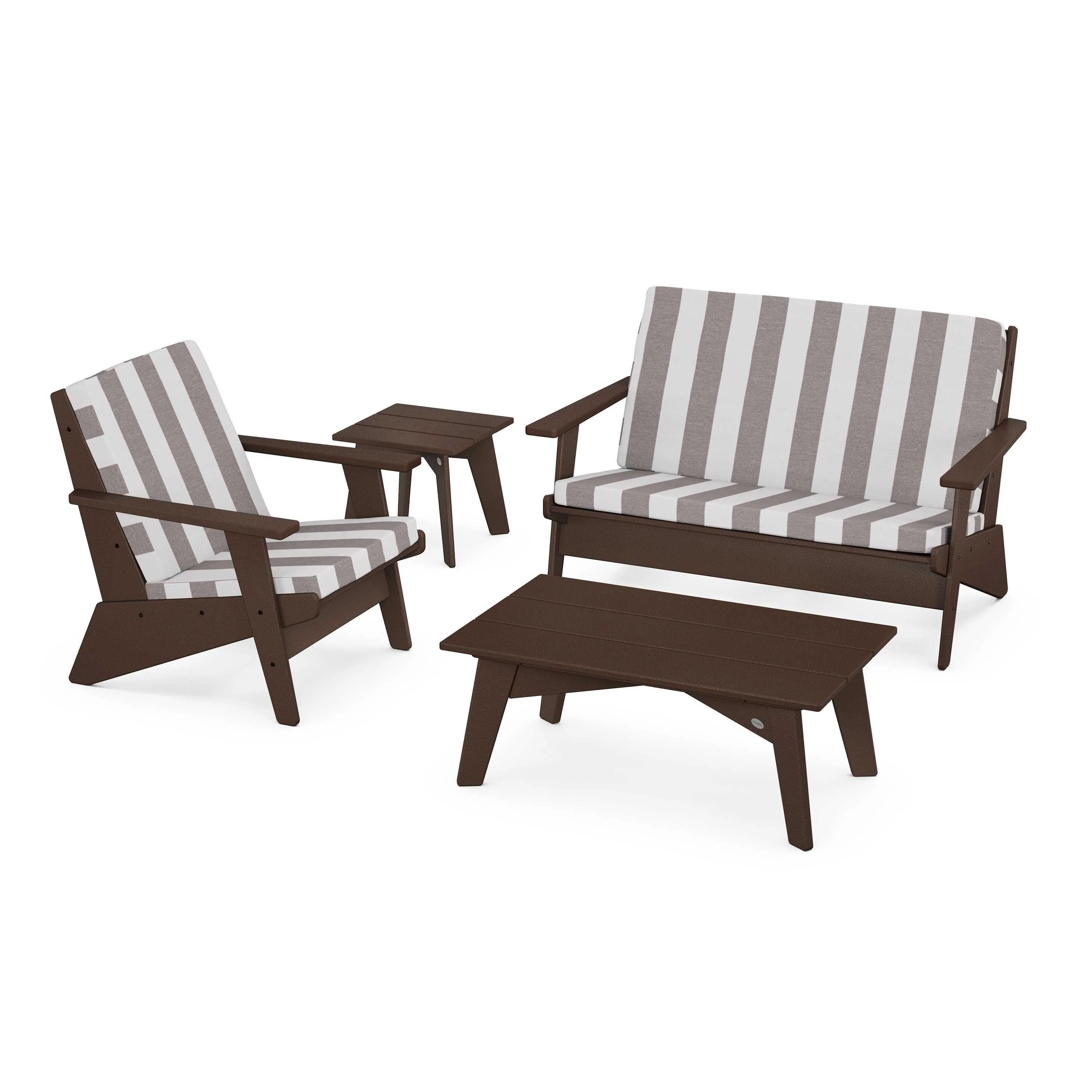 Riviera Modern Lounge 4-Piece Set - Image 100