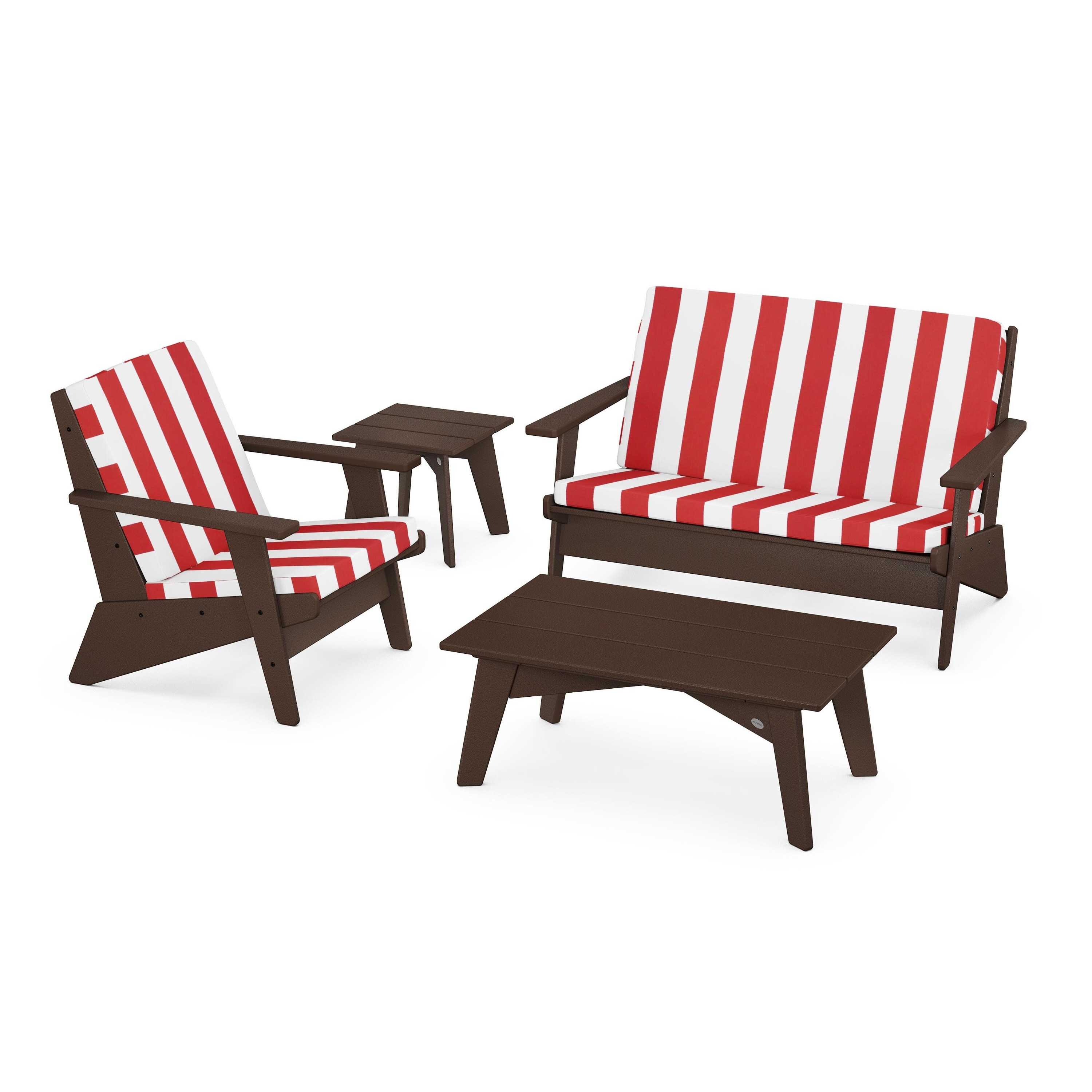 Riviera Modern Lounge 4-Piece Set - Image 103