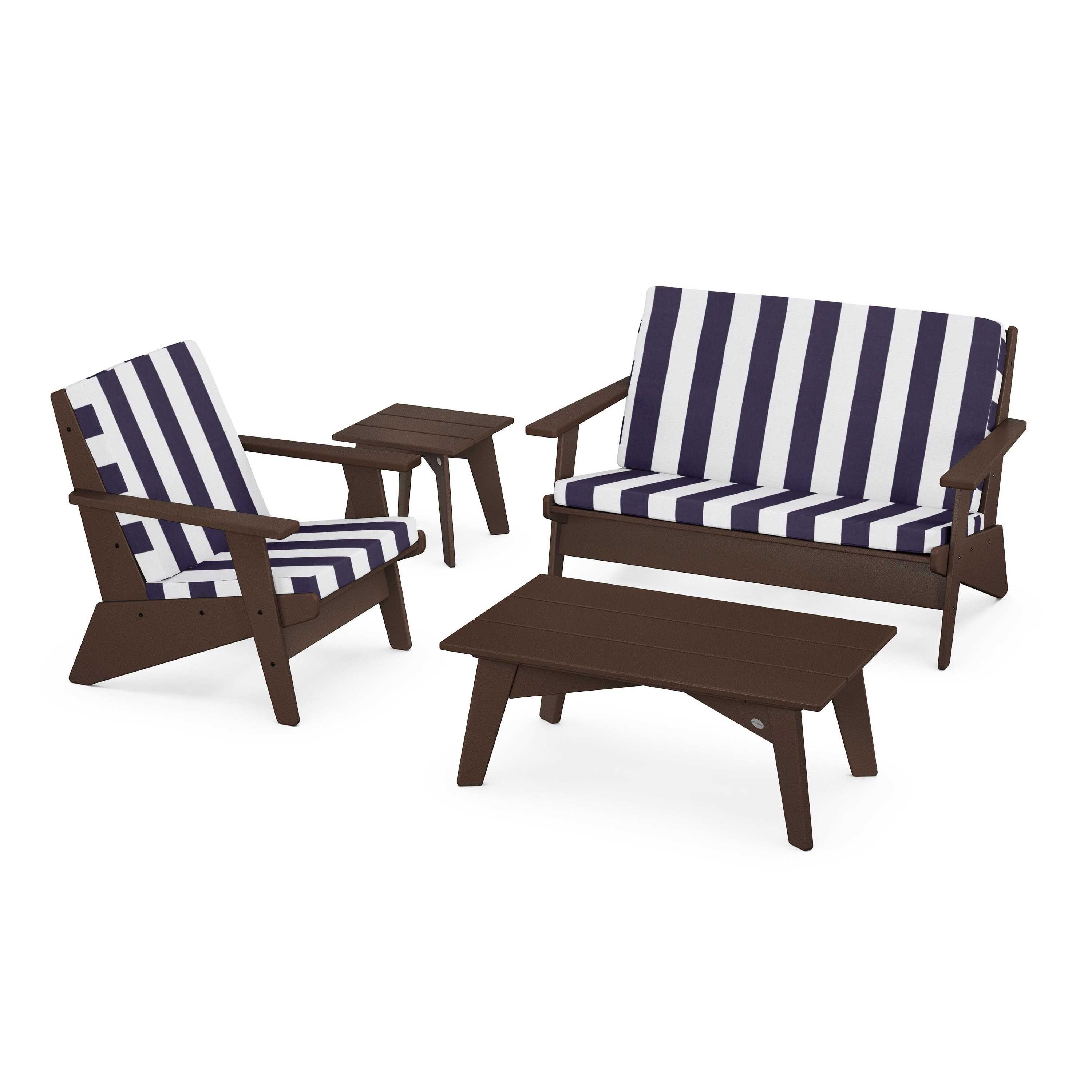 Riviera Modern Lounge 4-Piece Set - Image 104