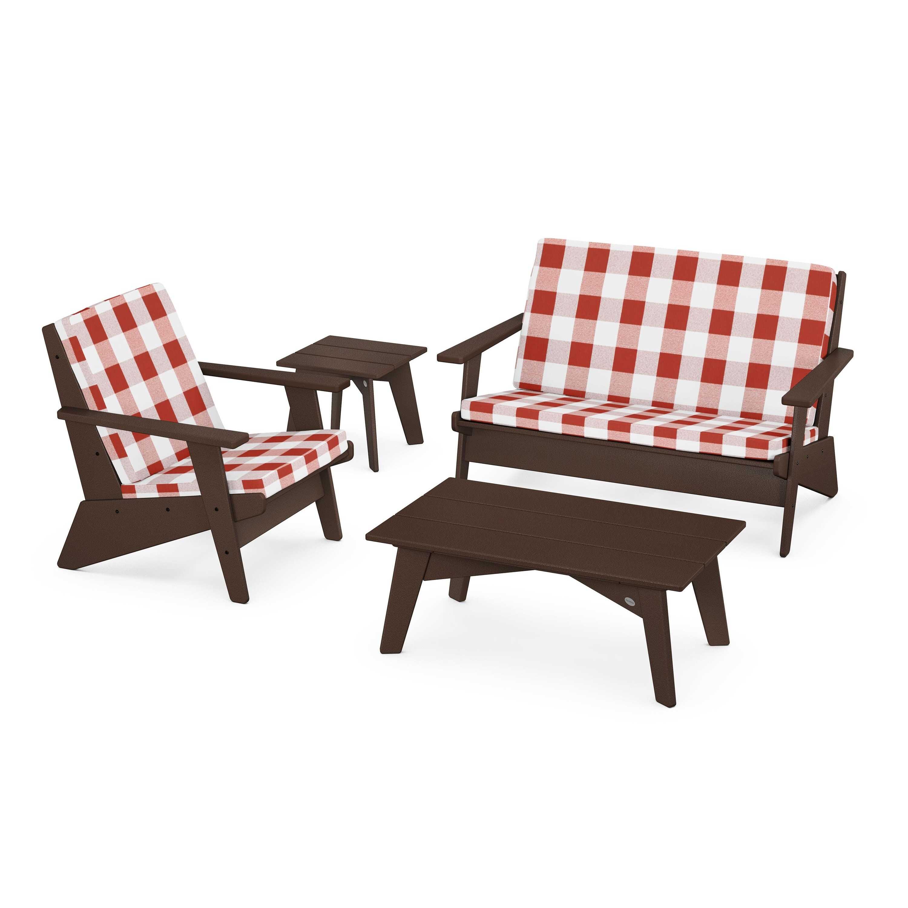 Riviera Modern Lounge 4-Piece Set - Image 110
