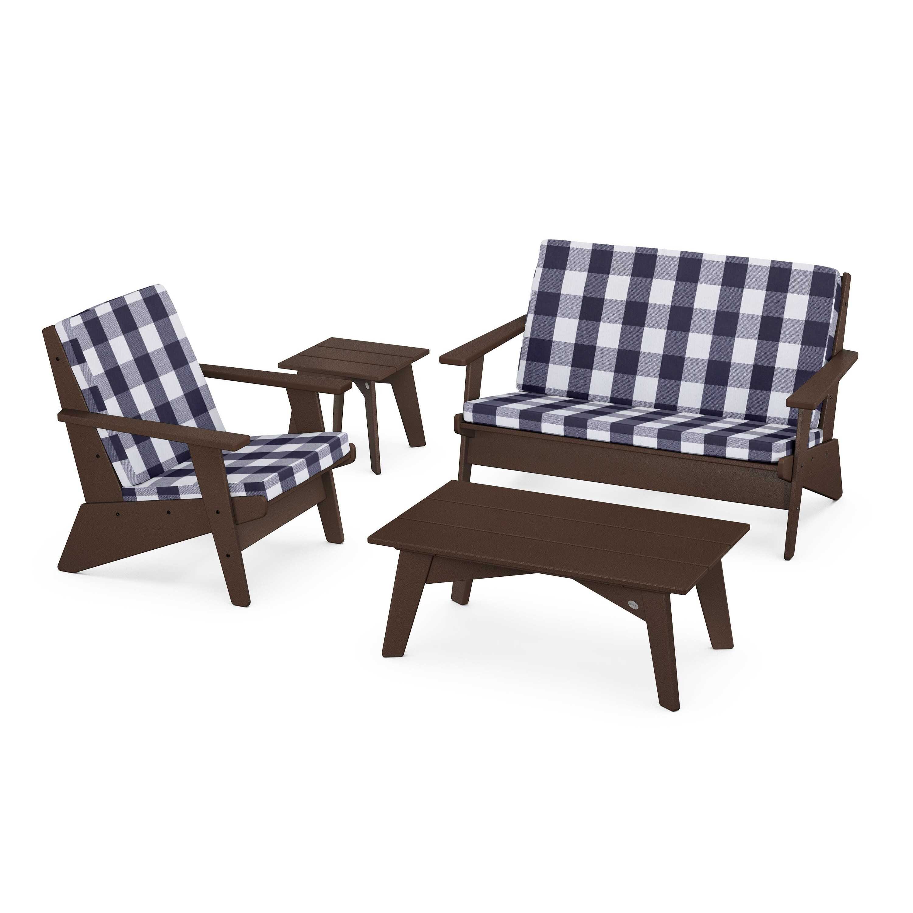 Riviera Modern Lounge 4-Piece Set - Image 111