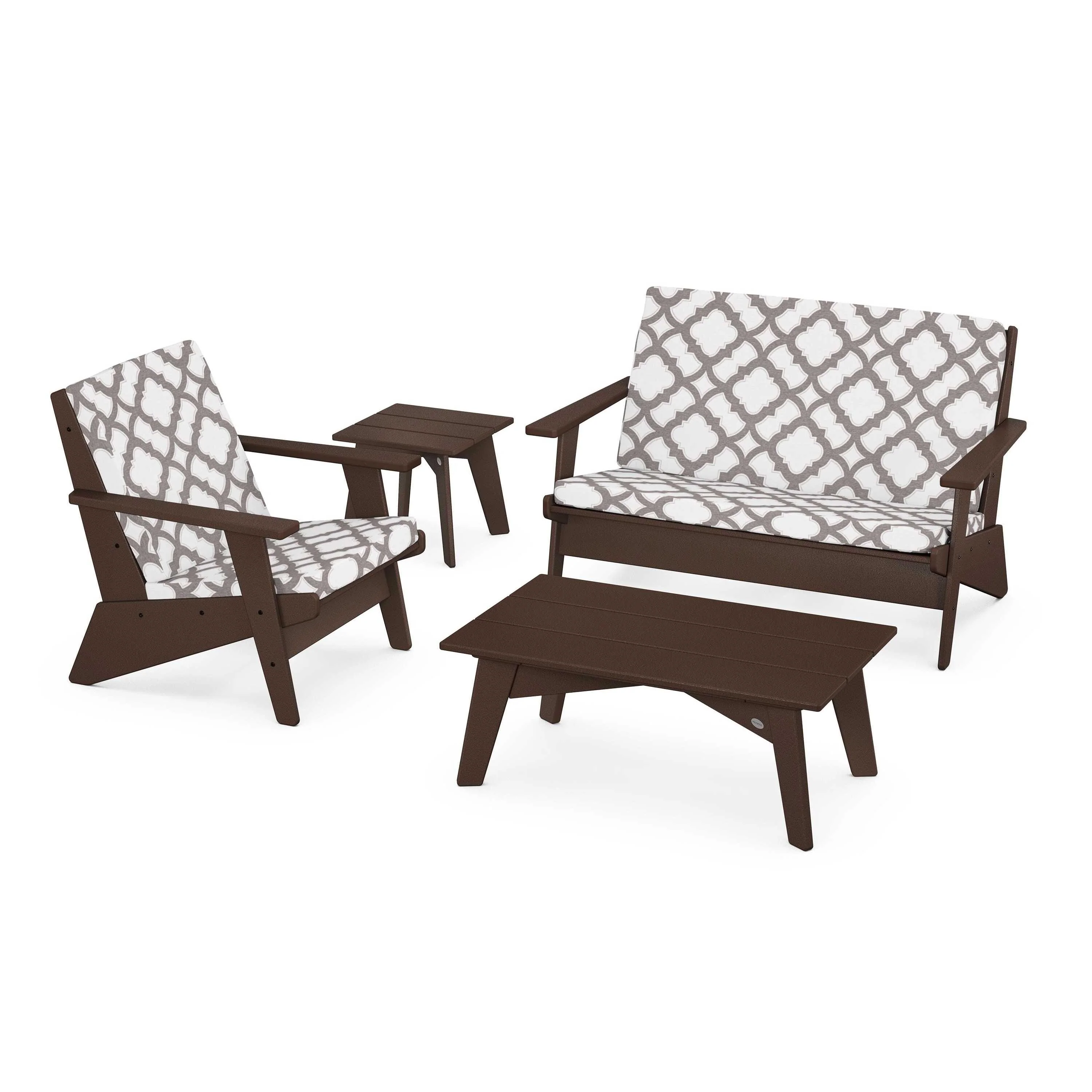 Riviera Modern Lounge 4-Piece Set - Image 113