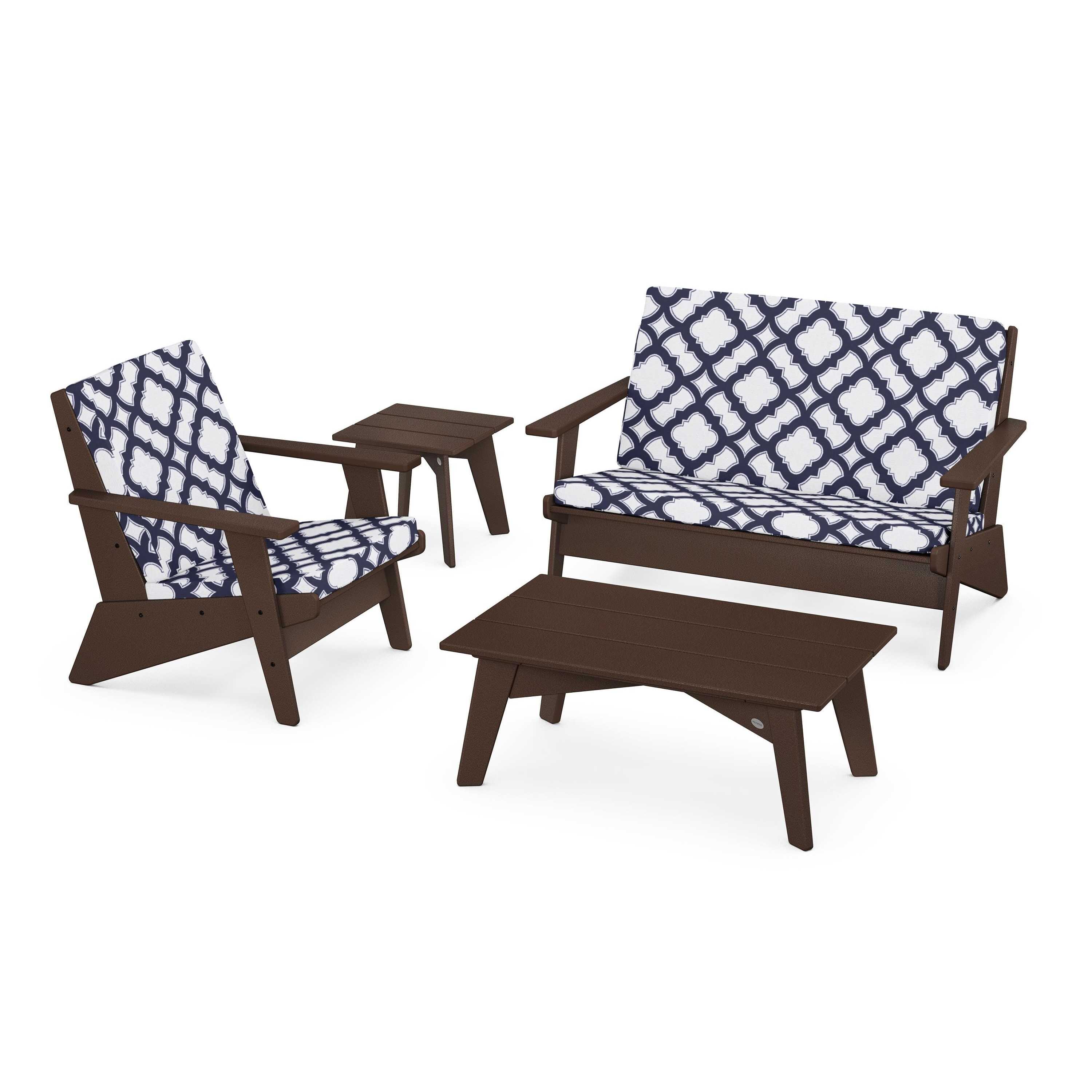 Riviera Modern Lounge 4-Piece Set - Image 118