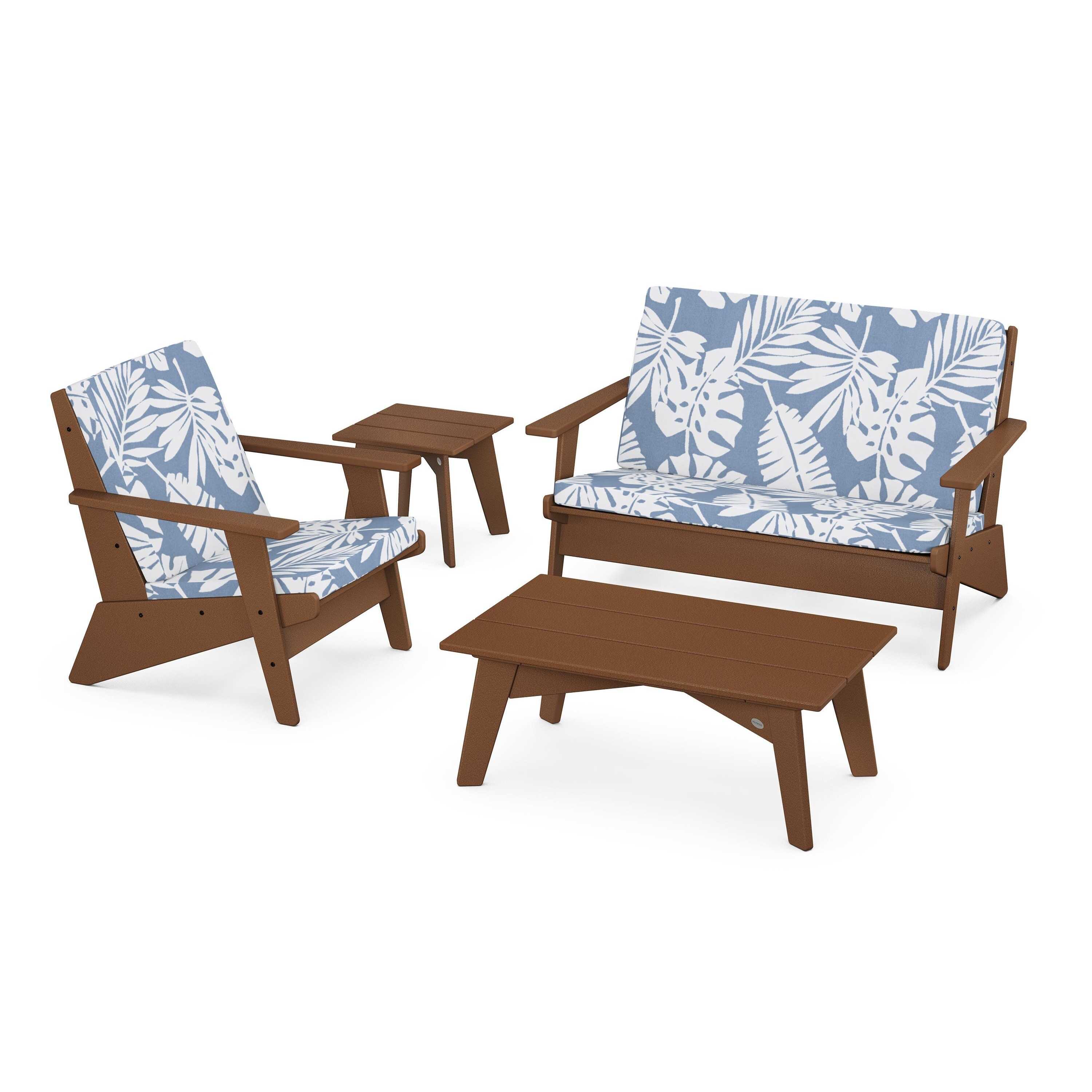 Riviera Modern Lounge 4-Piece Set - Image 119