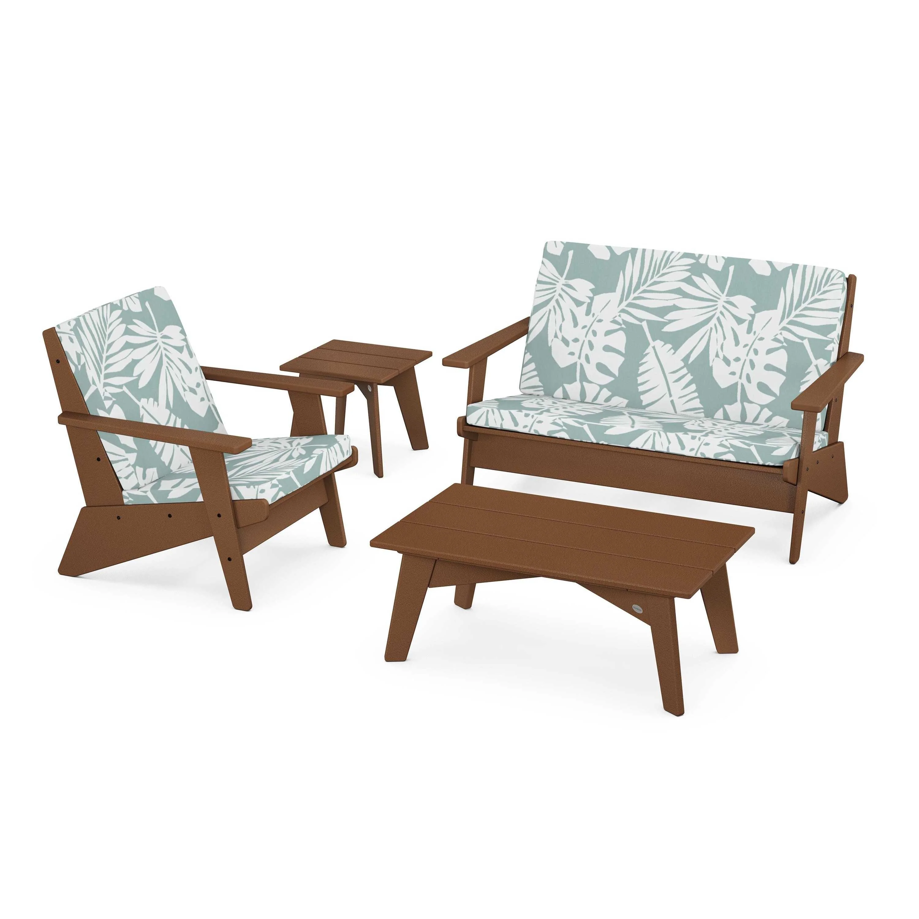 Riviera Modern Lounge 4-Piece Set - Image 120