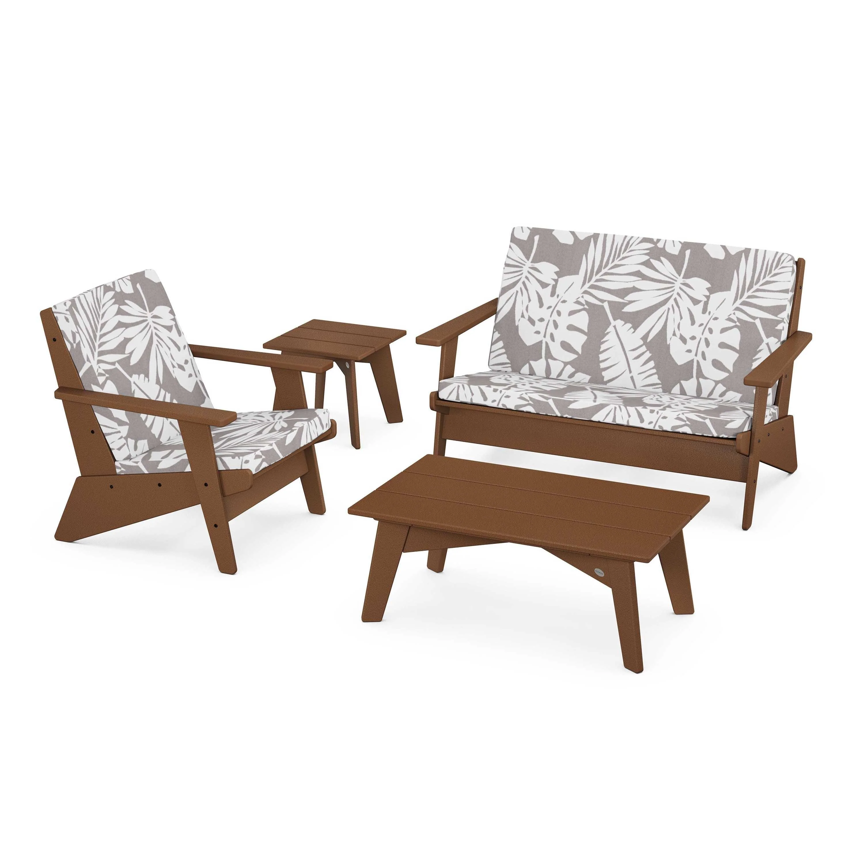 Riviera Modern Lounge 4-Piece Set - Image 123