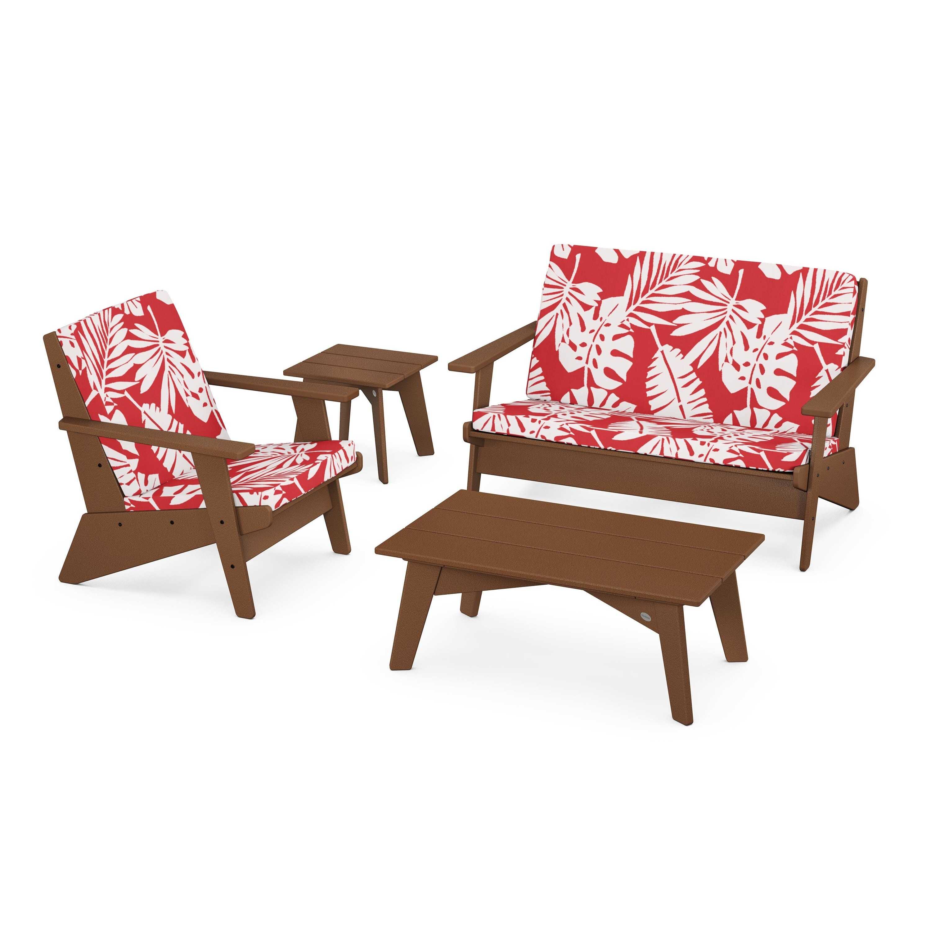 Riviera Modern Lounge 4-Piece Set - Image 124