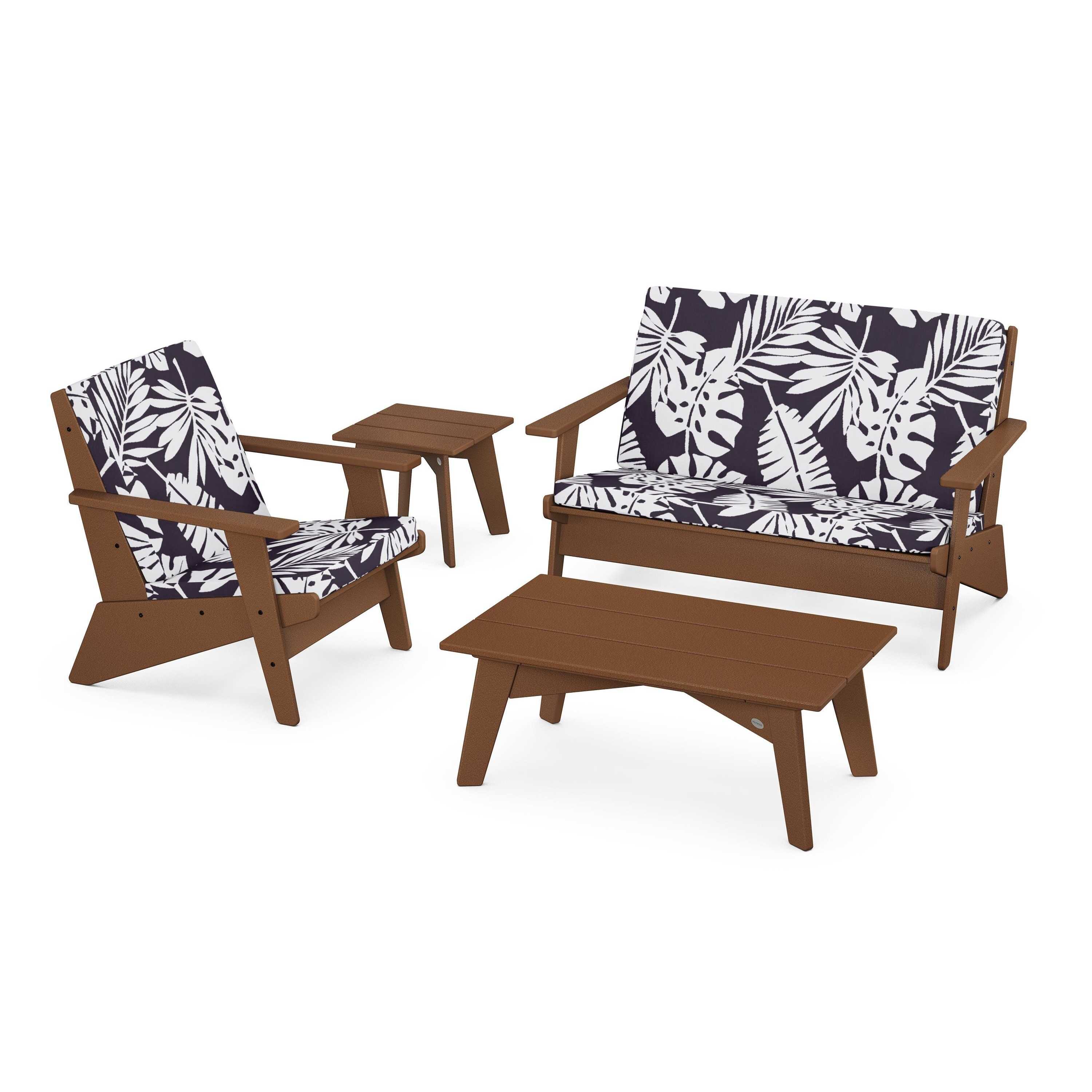 Riviera Modern Lounge 4-Piece Set - Image 125