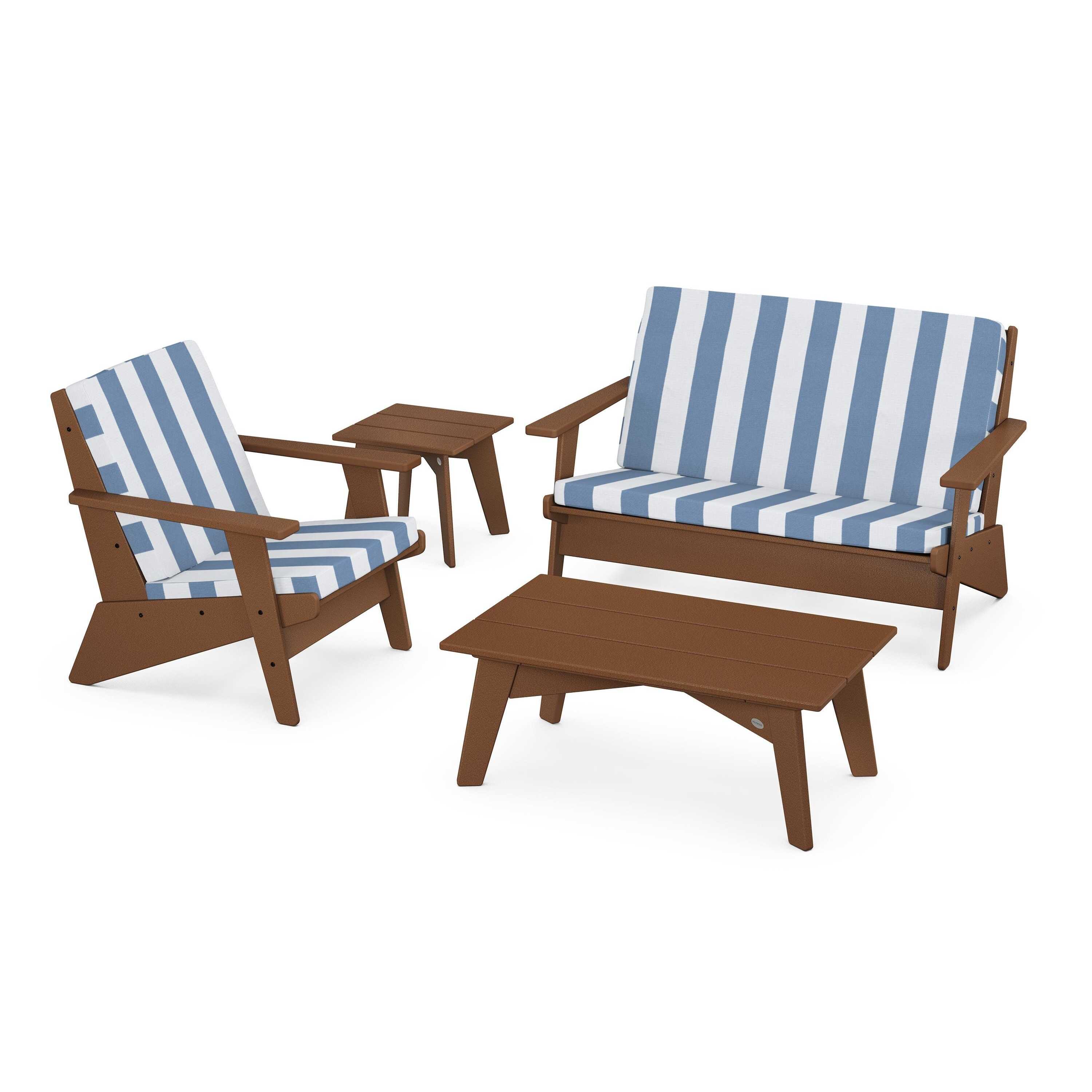 Riviera Modern Lounge 4-Piece Set - Image 126
