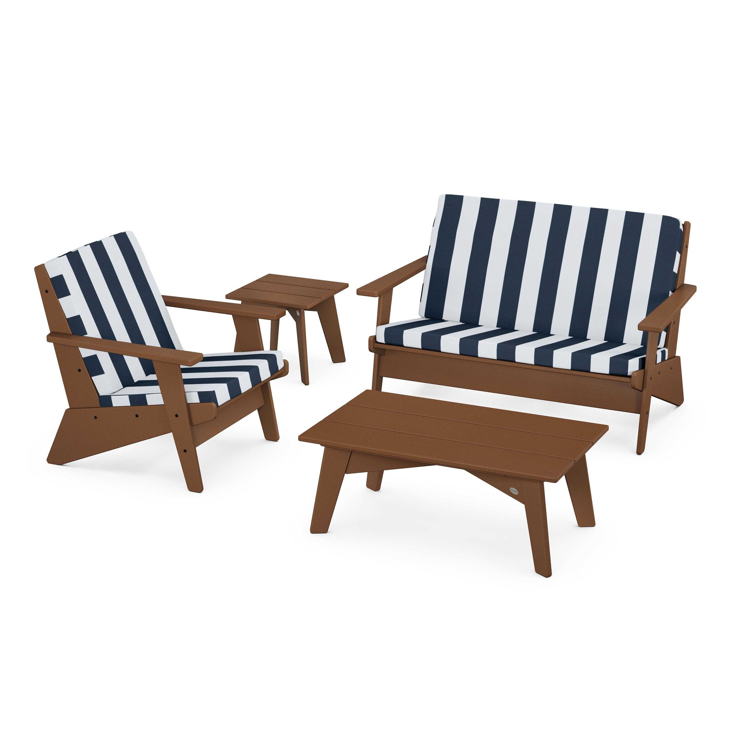 Riviera Modern Lounge 4-Piece Set - Image 127