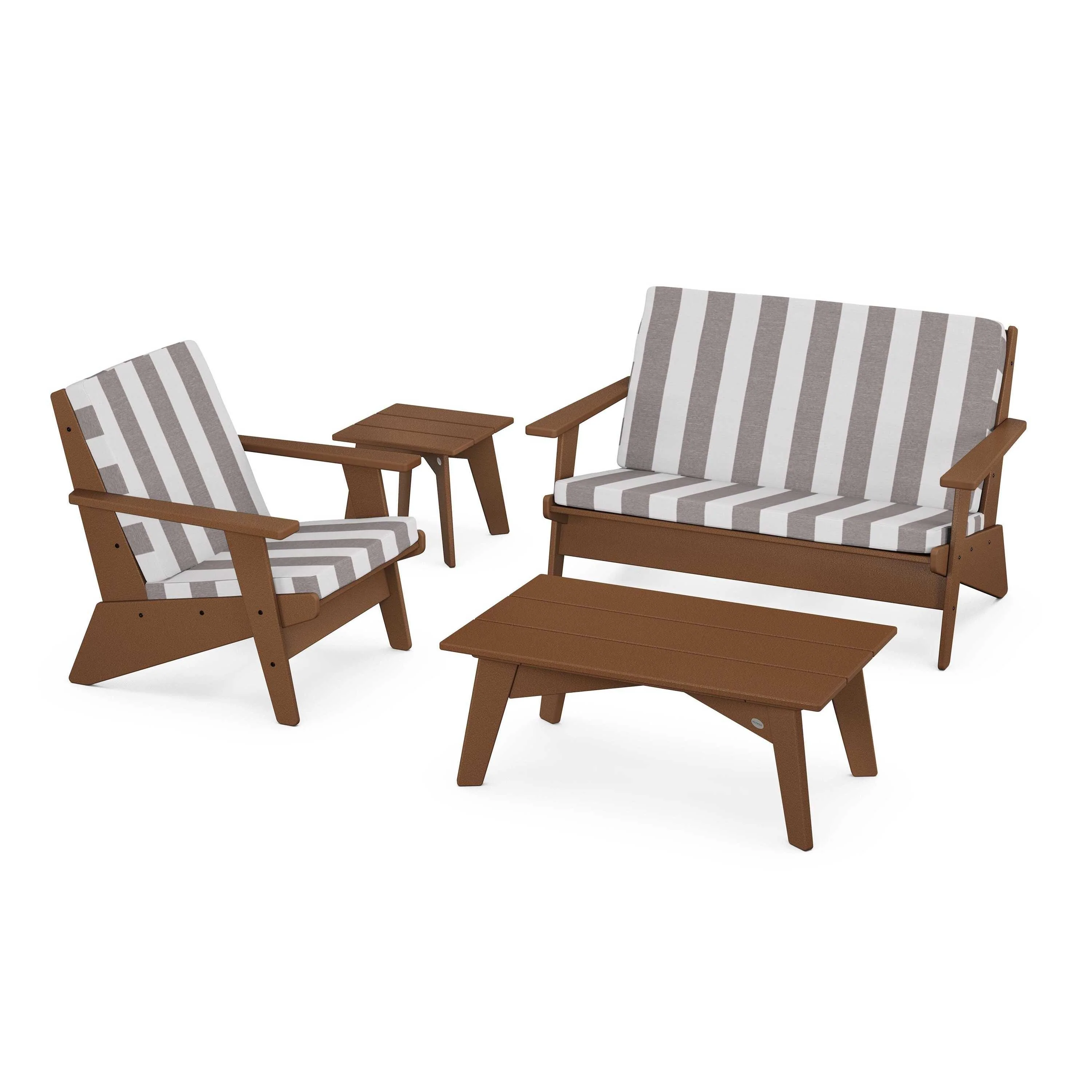 Riviera Modern Lounge 4-Piece Set - Image 128