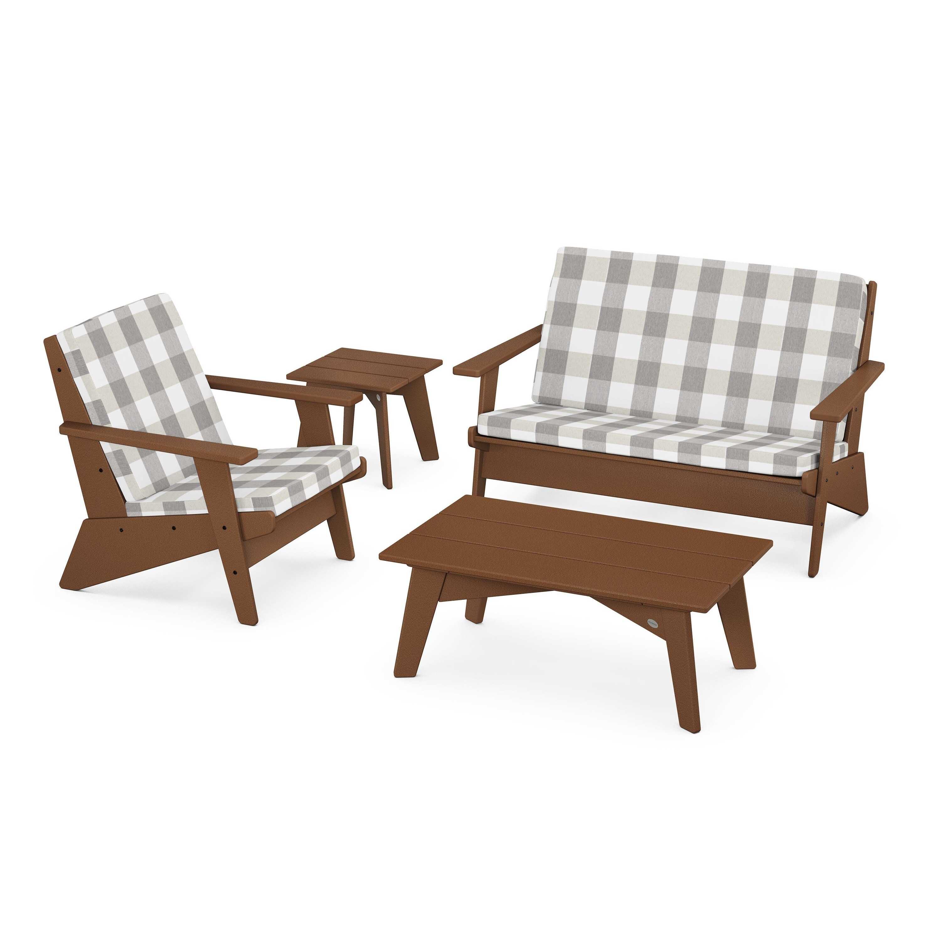 Riviera Modern Lounge 4-Piece Set - Image 134