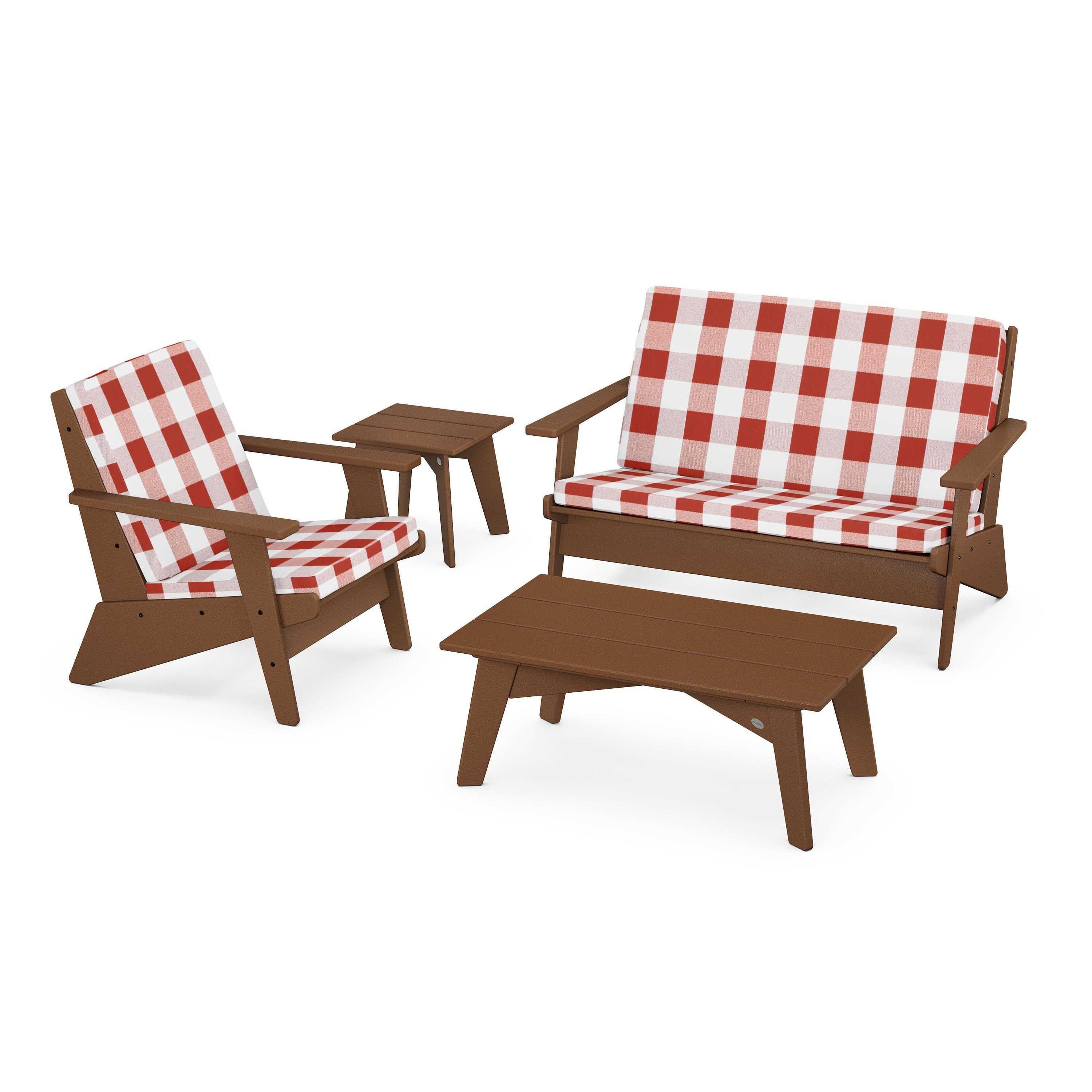Riviera Modern Lounge 4-Piece Set - Image 138