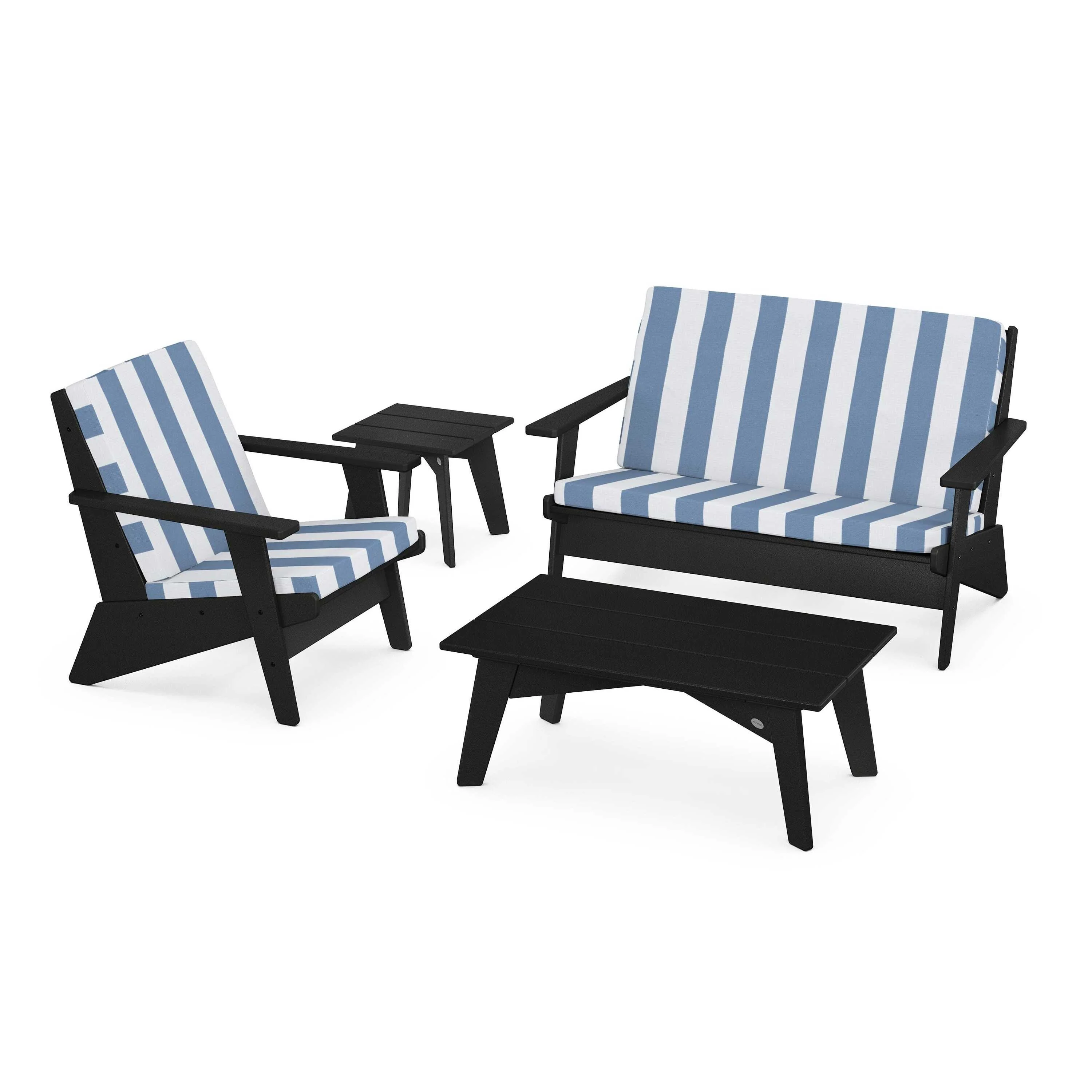 Riviera Modern Lounge 4-Piece Set - Image 14