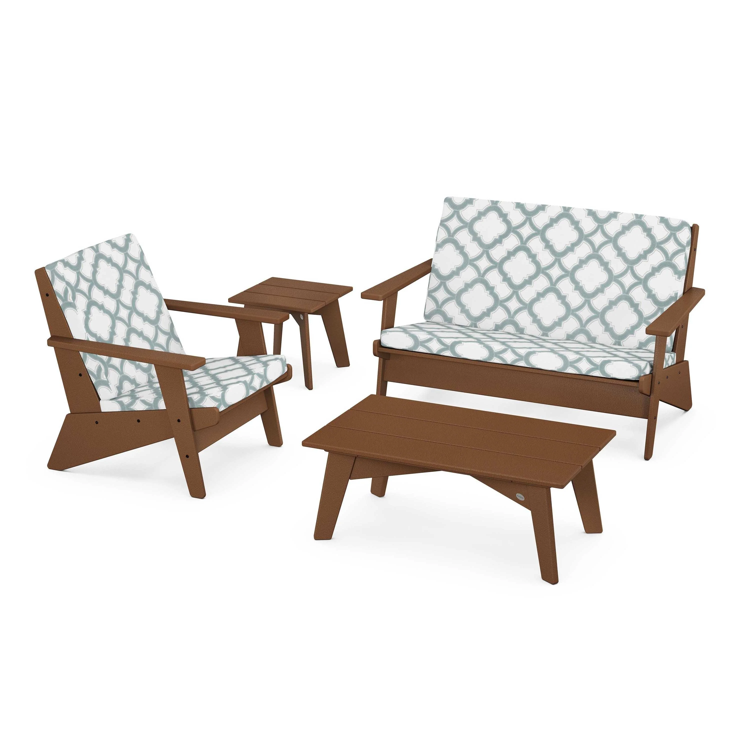 Riviera Modern Lounge 4-Piece Set - Image 143