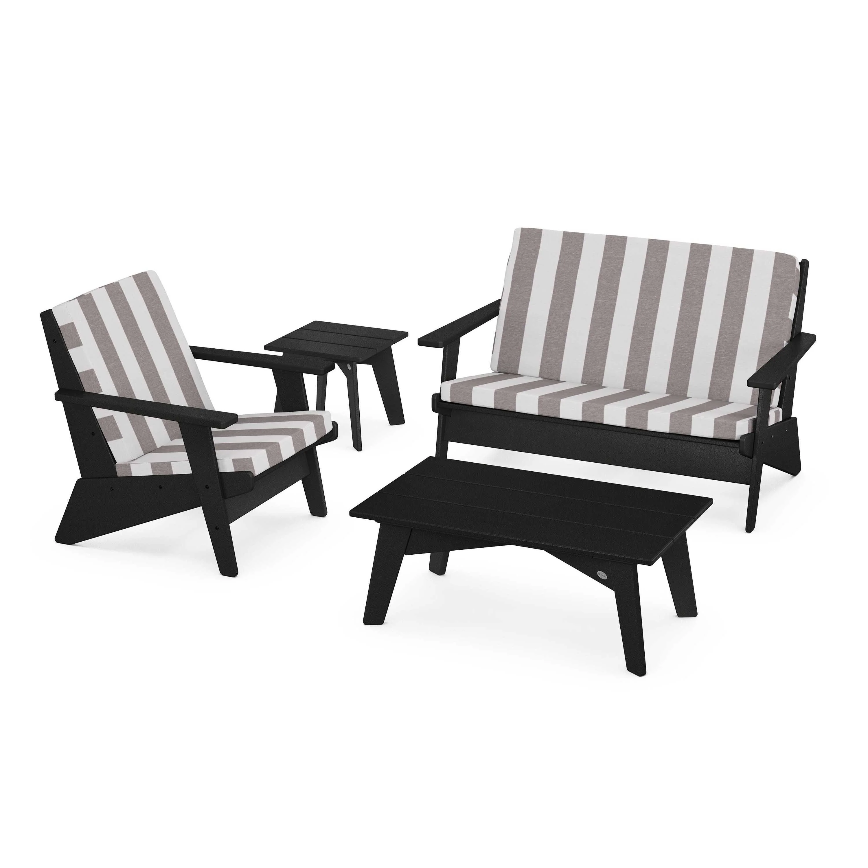 Riviera Modern Lounge 4-Piece Set - Image 16