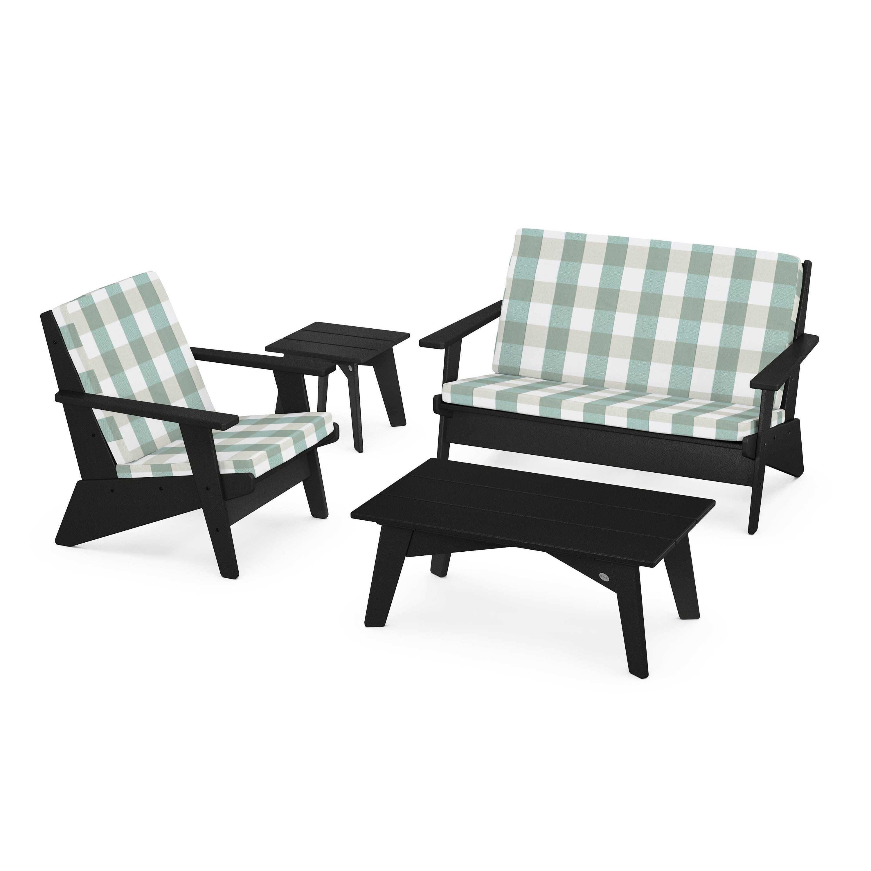Riviera Modern Lounge 4-Piece Set - Image 24