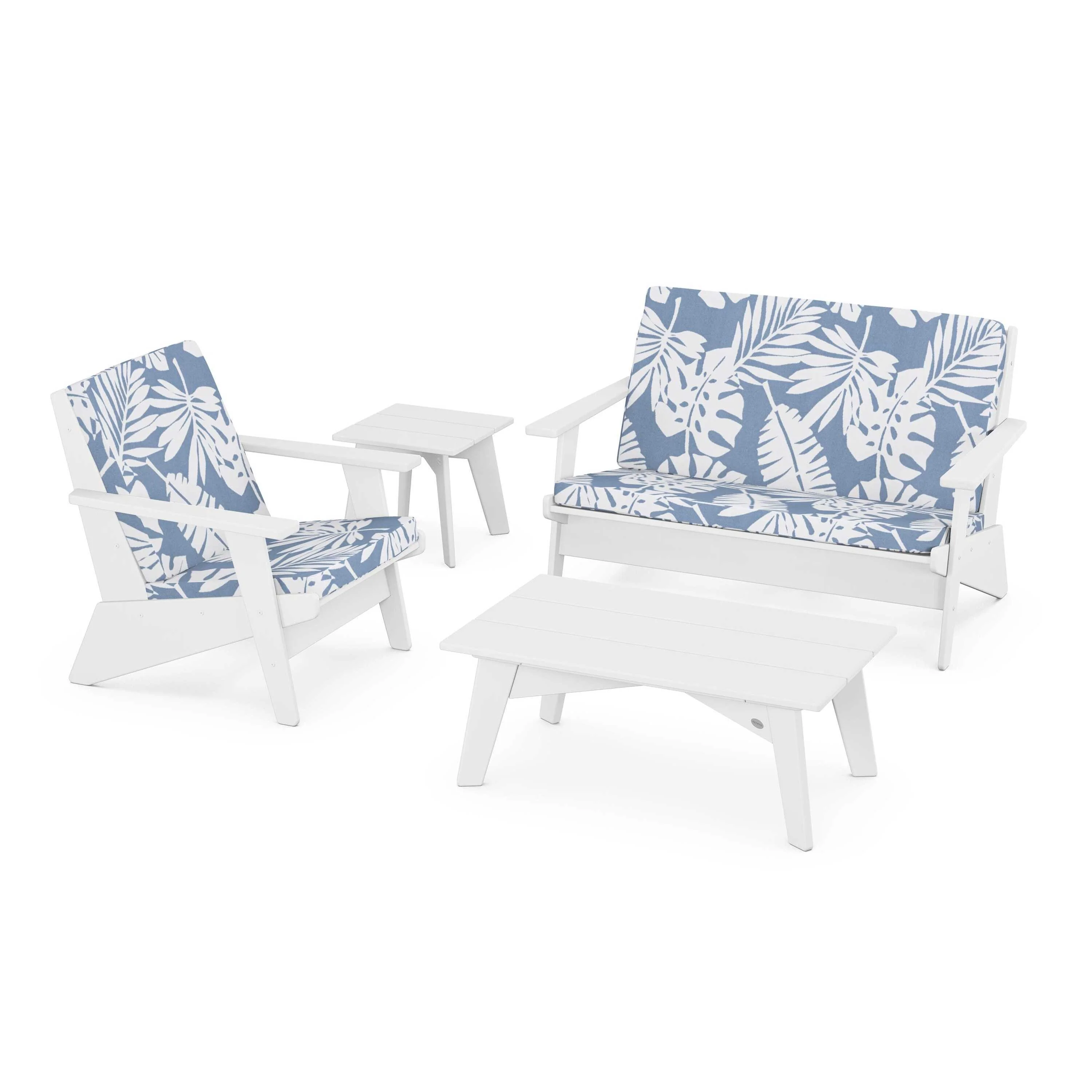 Riviera Modern Lounge 4-Piece Set - Image 35