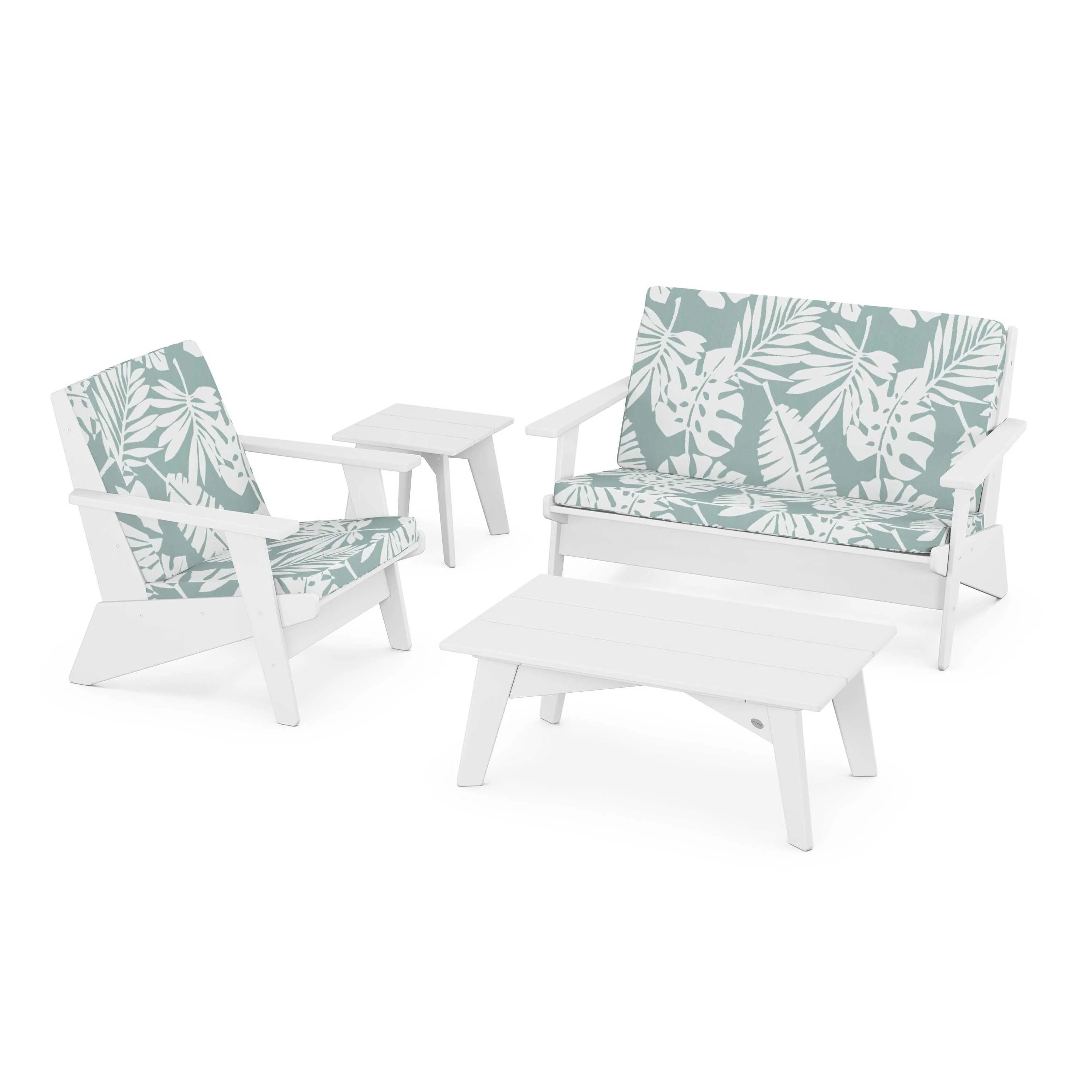 Riviera Modern Lounge 4-Piece Set - Image 36