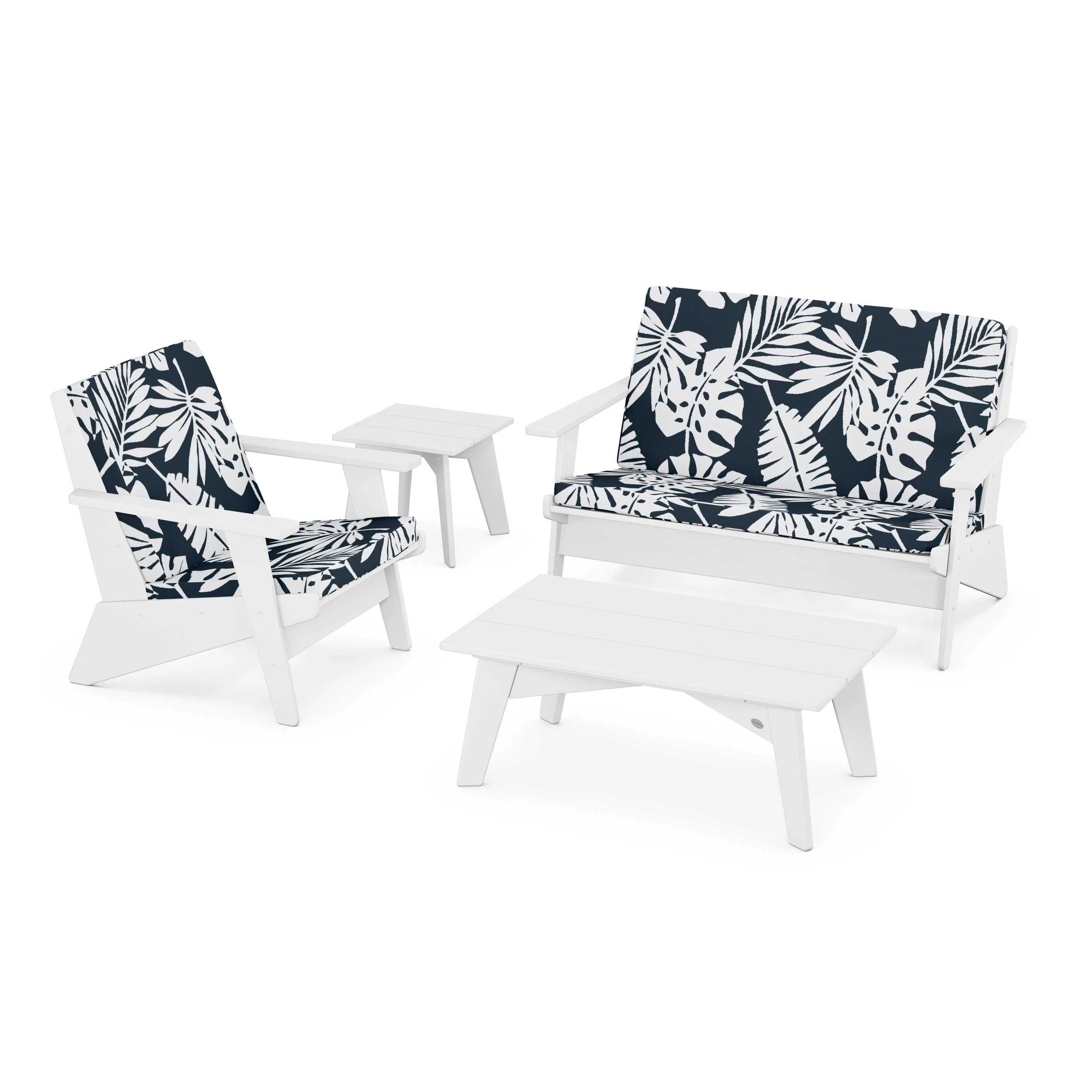 Riviera Modern Lounge 4-Piece Set - Image 37
