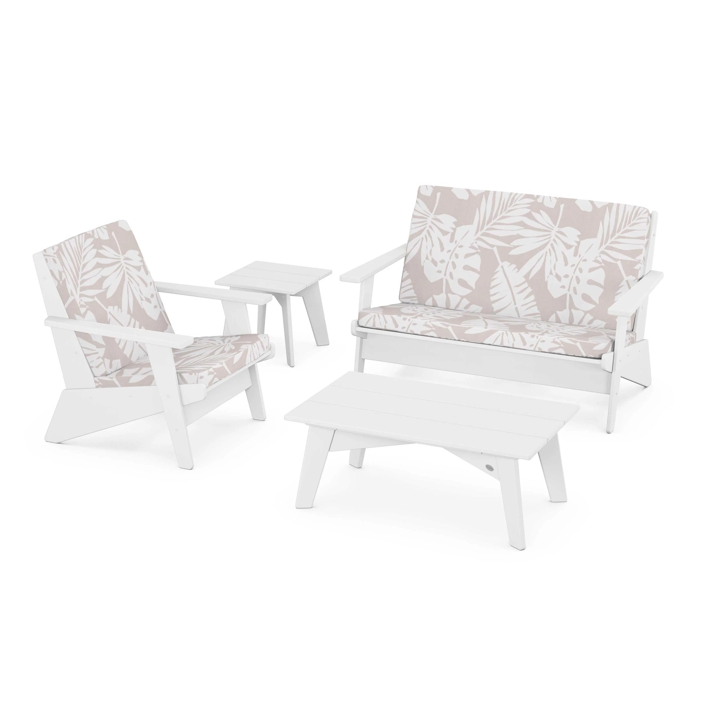 Riviera Modern Lounge 4-Piece Set - Image 38