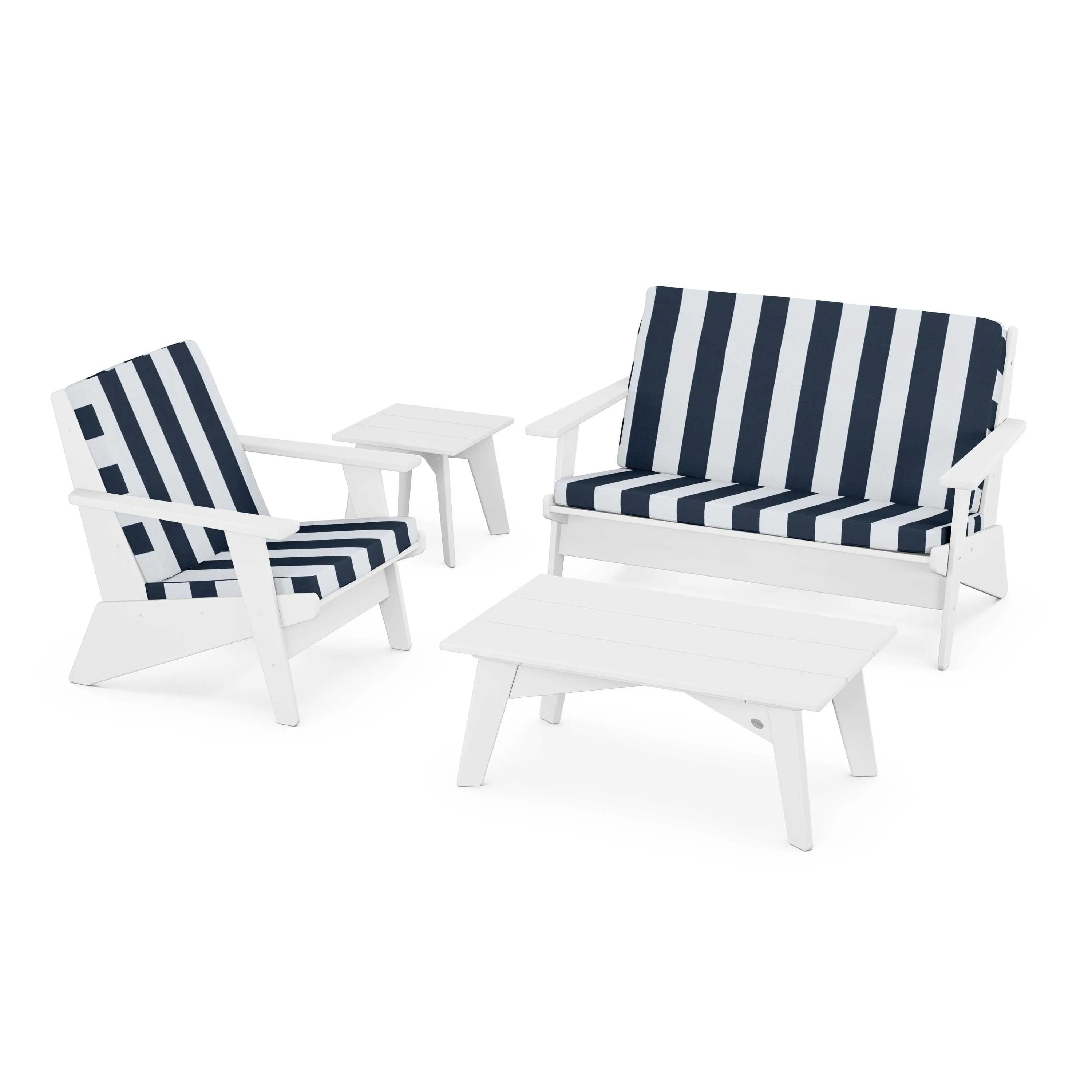 Riviera Modern Lounge 4-Piece Set - Image 43