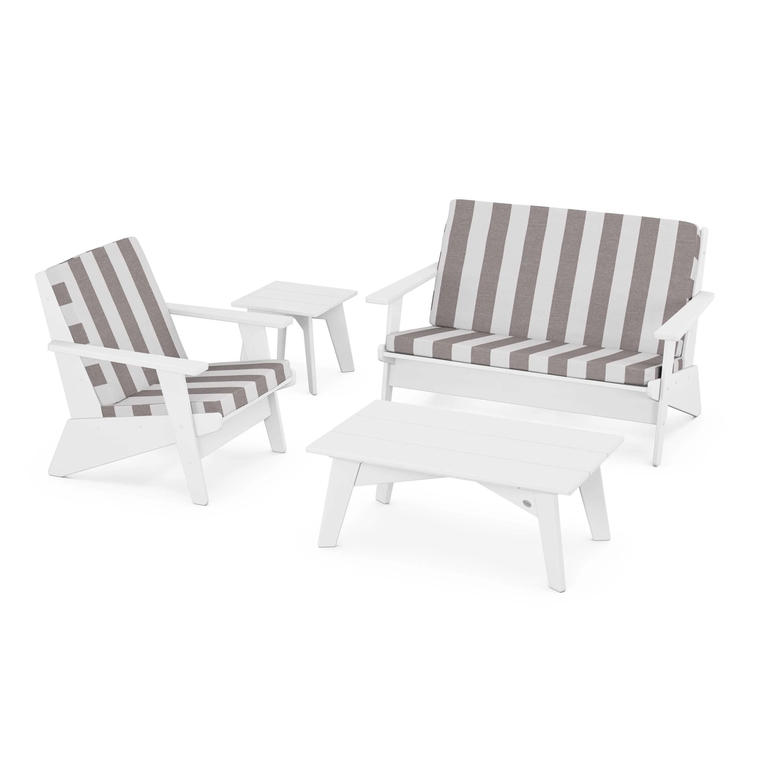 Riviera Modern Lounge 4-Piece Set - Image 44