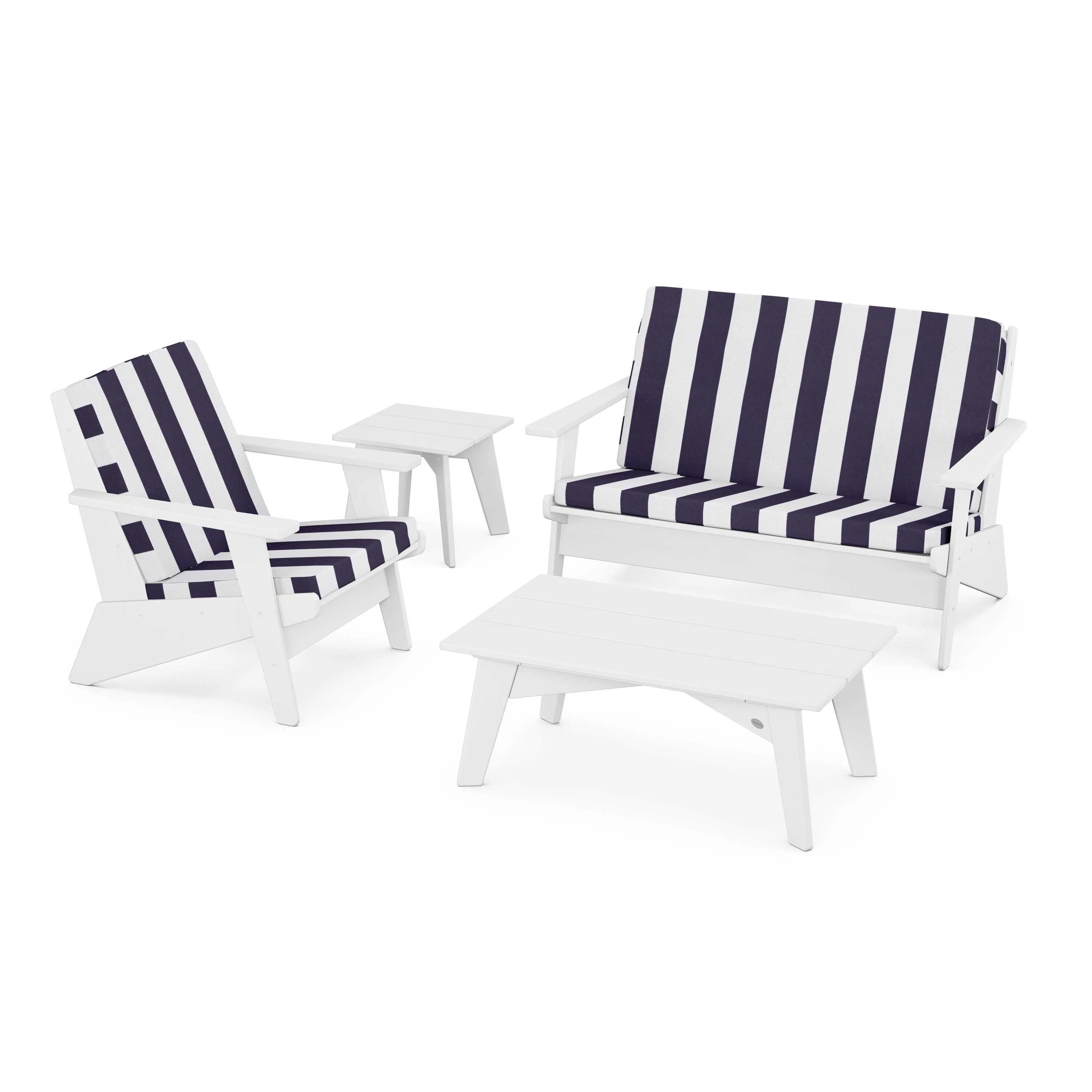 Riviera Modern Lounge 4-Piece Set - Image 48