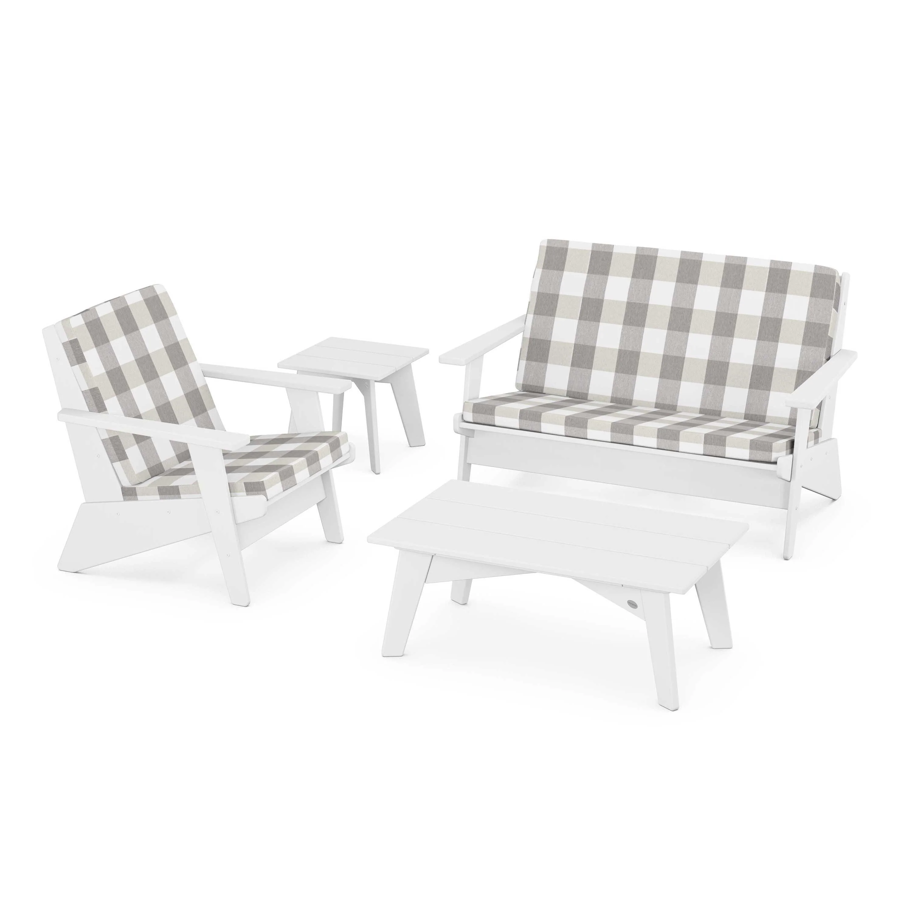 Riviera Modern Lounge 4-Piece Set - Image 50