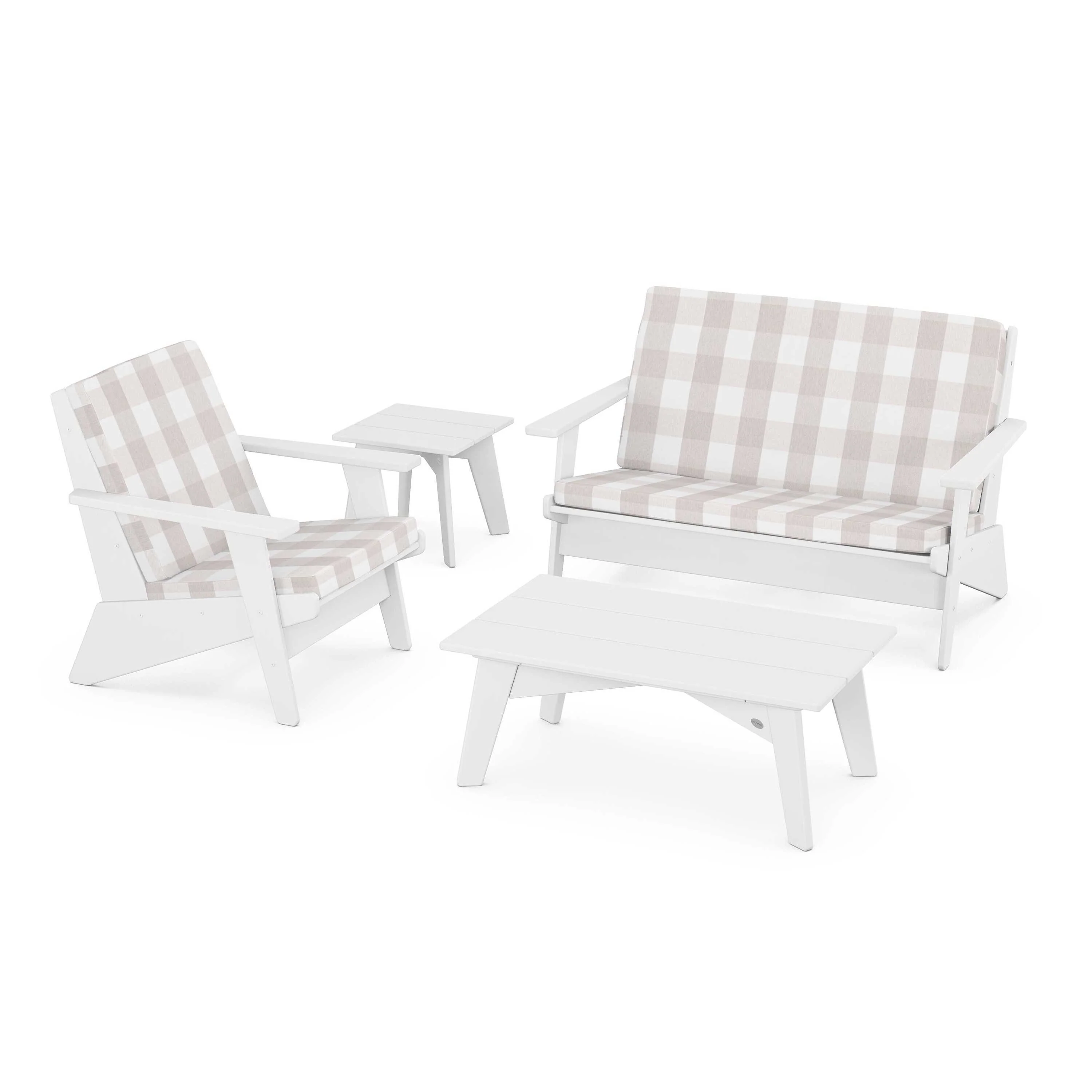 Riviera Modern Lounge 4-Piece Set - Image 51