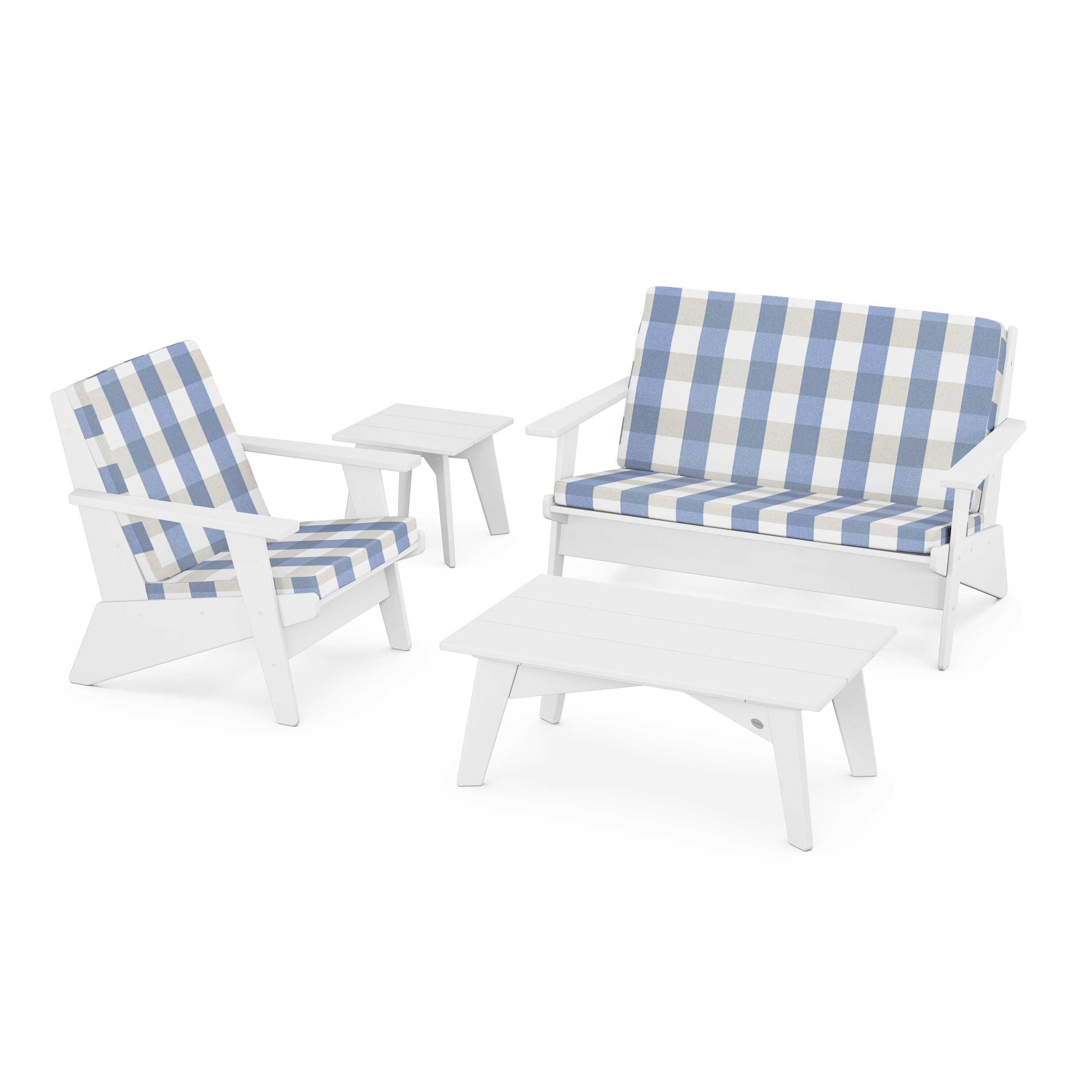 Riviera Modern Lounge 4-Piece Set - Image 53