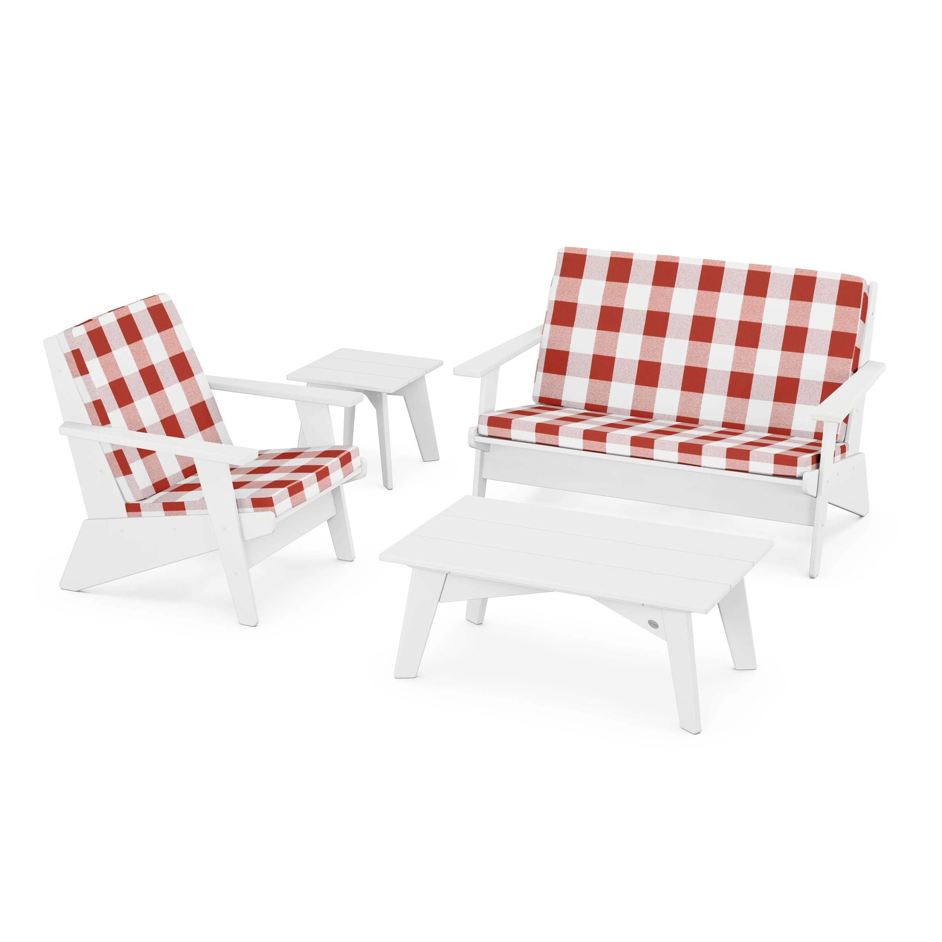 Riviera Modern Lounge 4-Piece Set - Image 54