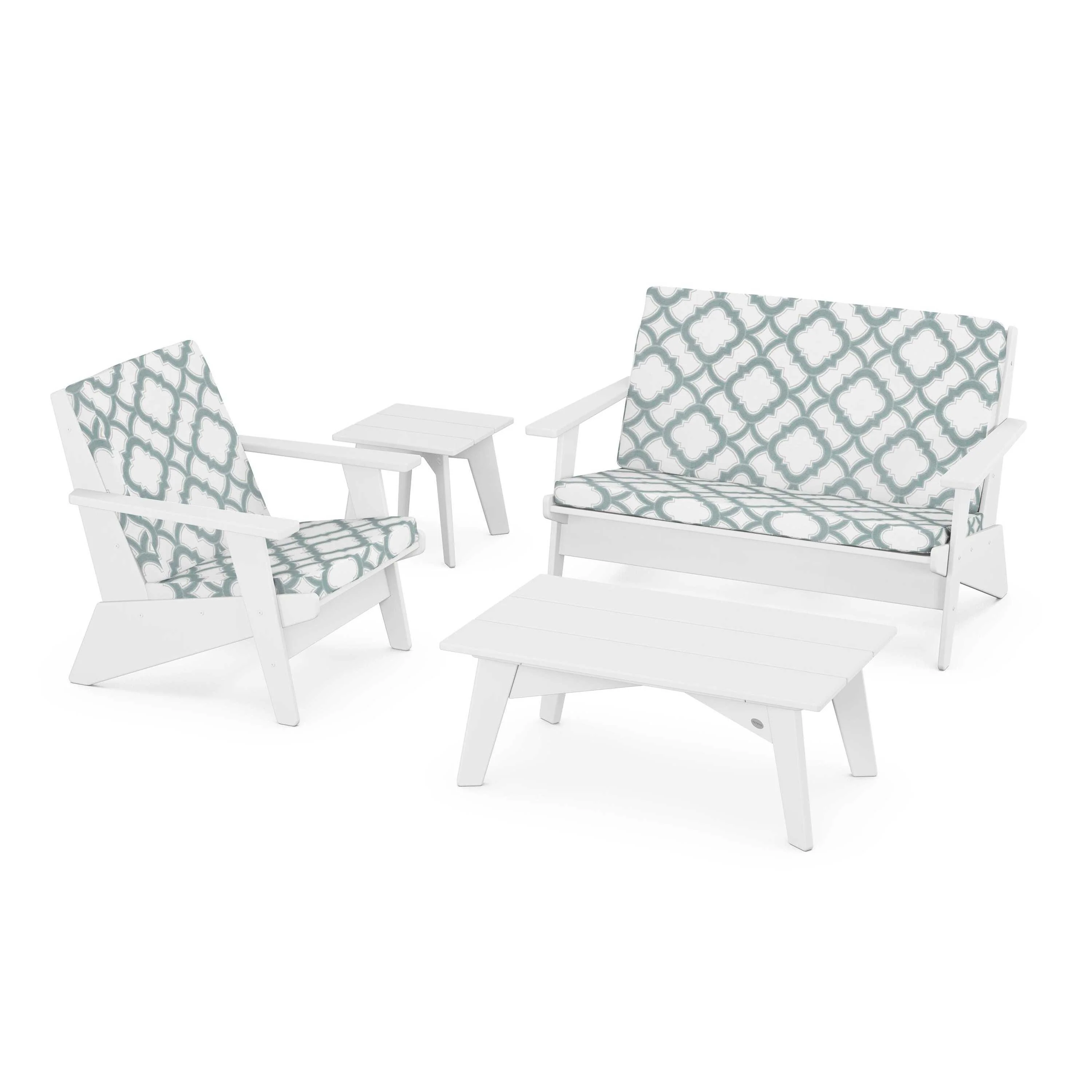 Riviera Modern Lounge 4-Piece Set - Image 59