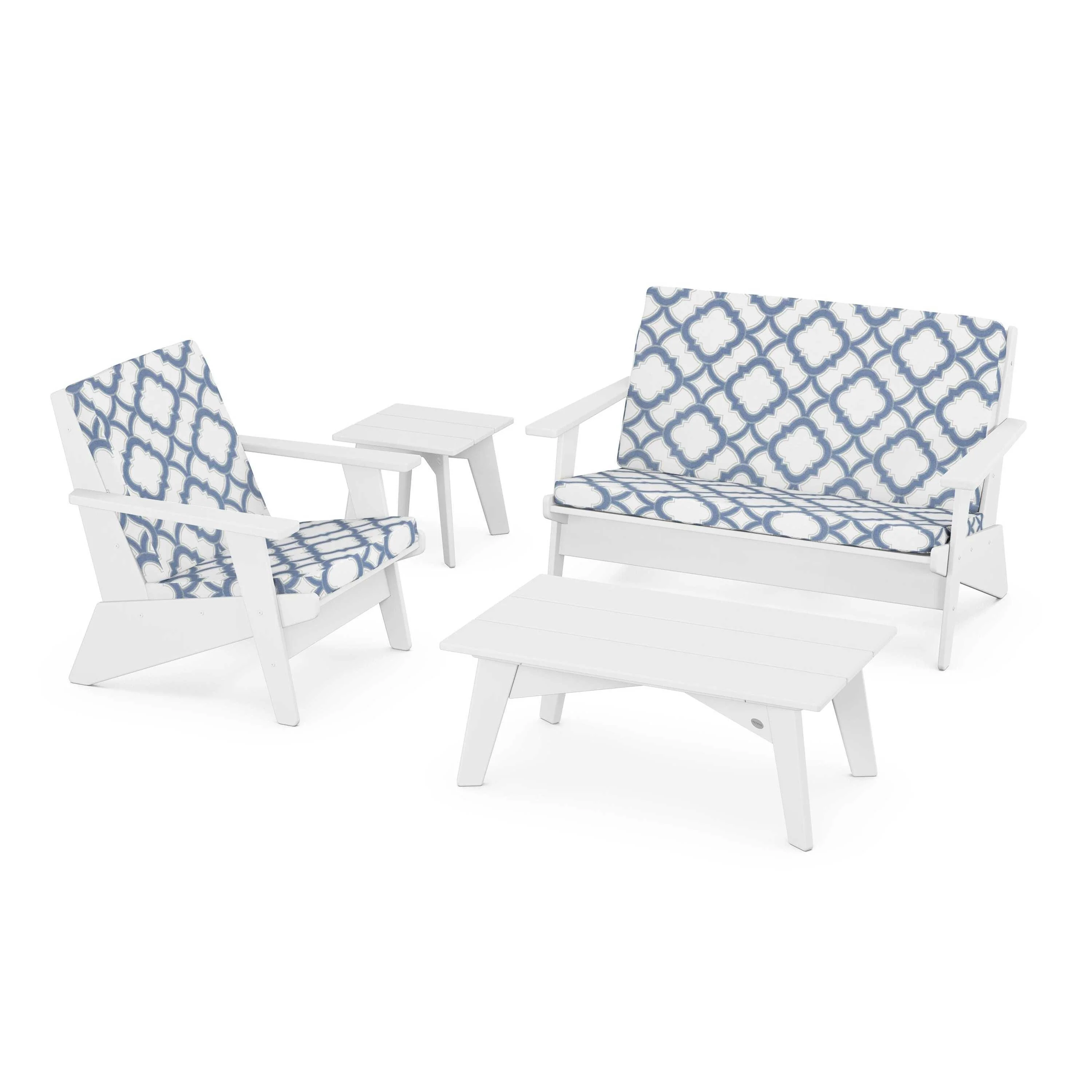 Riviera Modern Lounge 4-Piece Set - Image 60