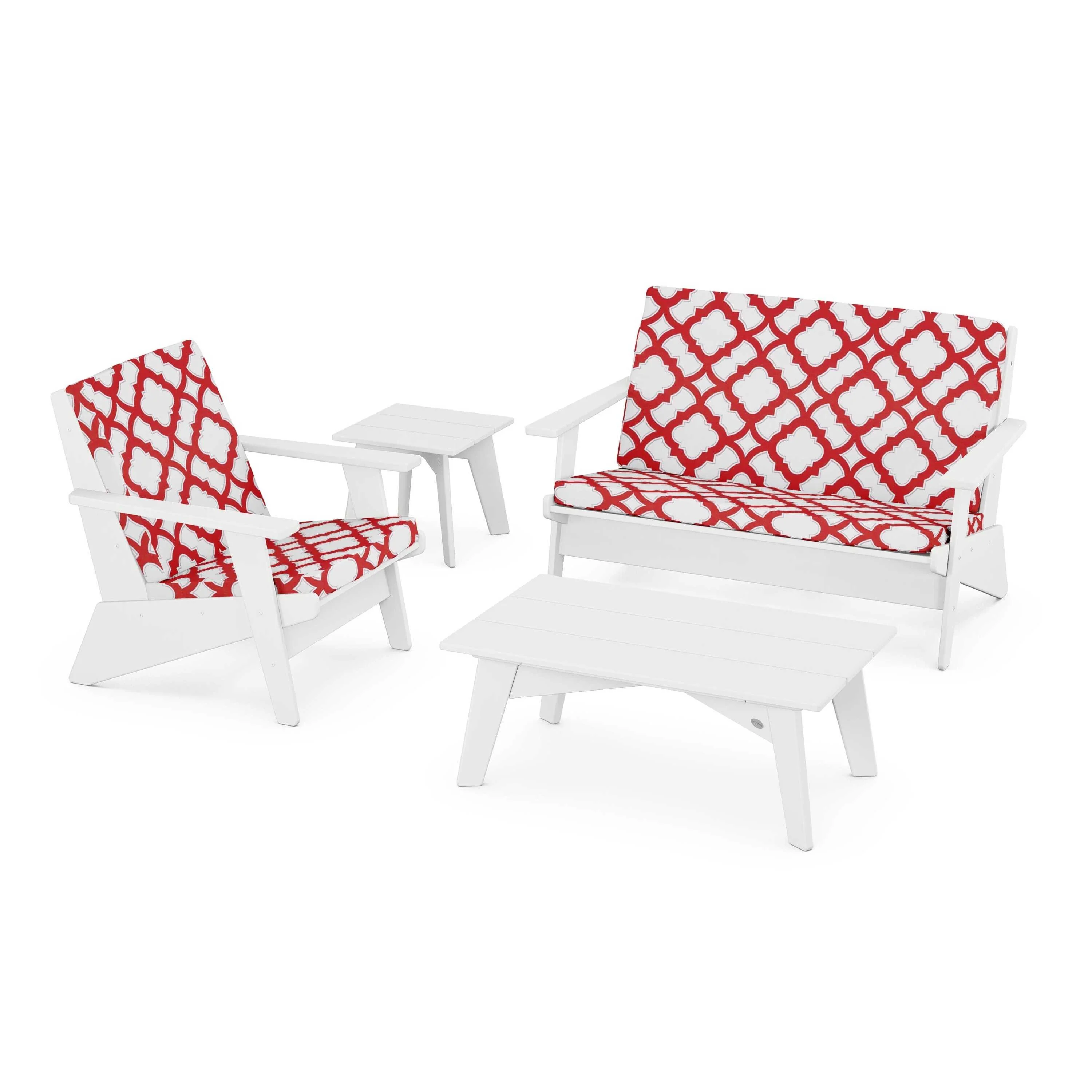 Riviera Modern Lounge 4-Piece Set - Image 61