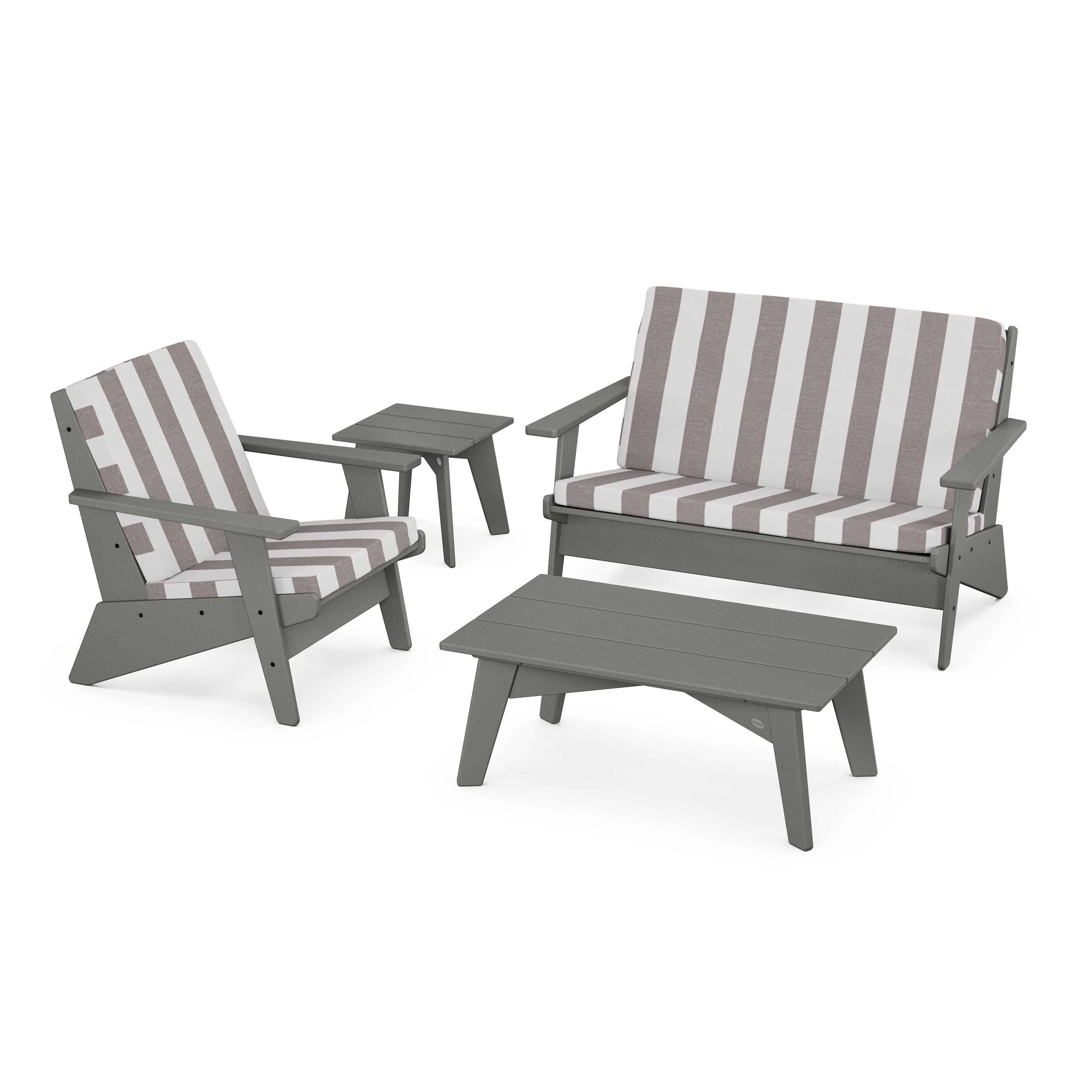 Riviera Modern Lounge 4-Piece Set - Image 72
