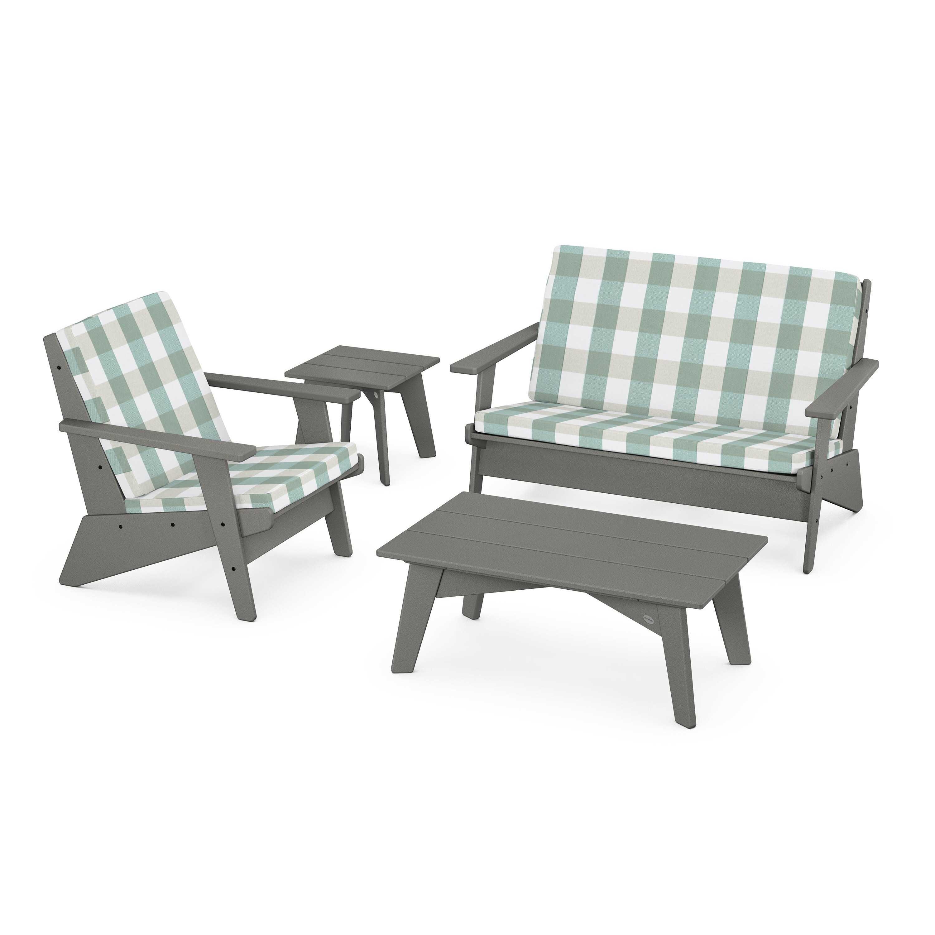 Riviera Modern Lounge 4-Piece Set - Image 80