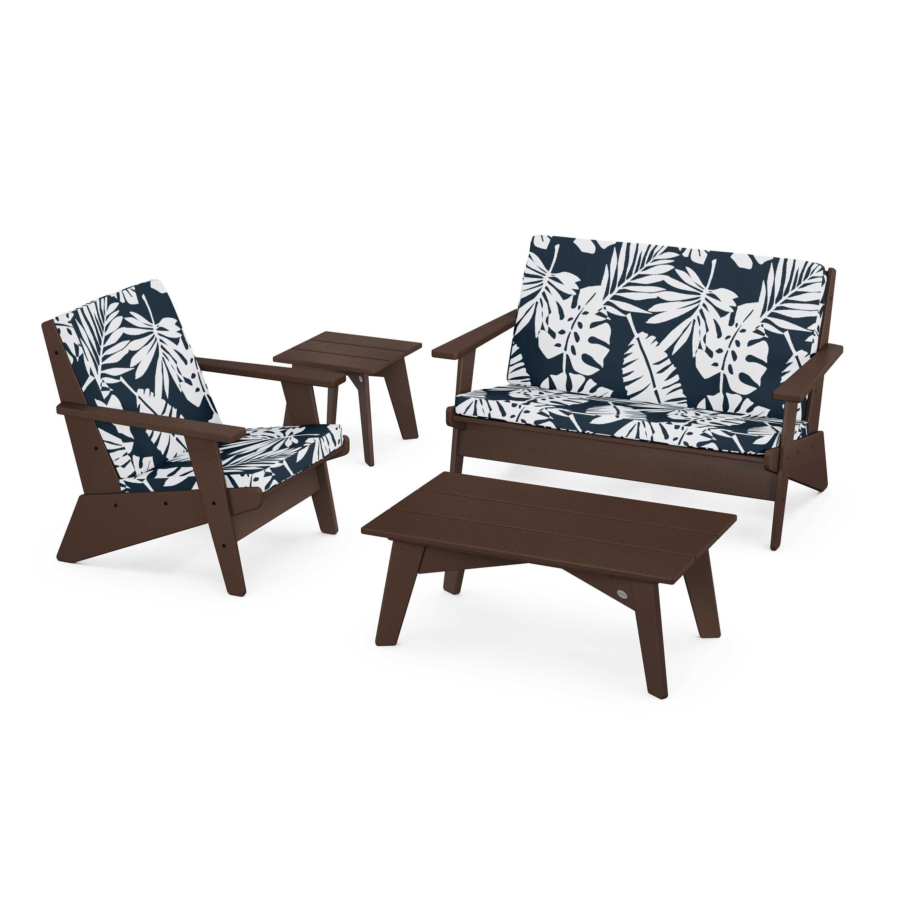 Riviera Modern Lounge 4-Piece Set - Image 93