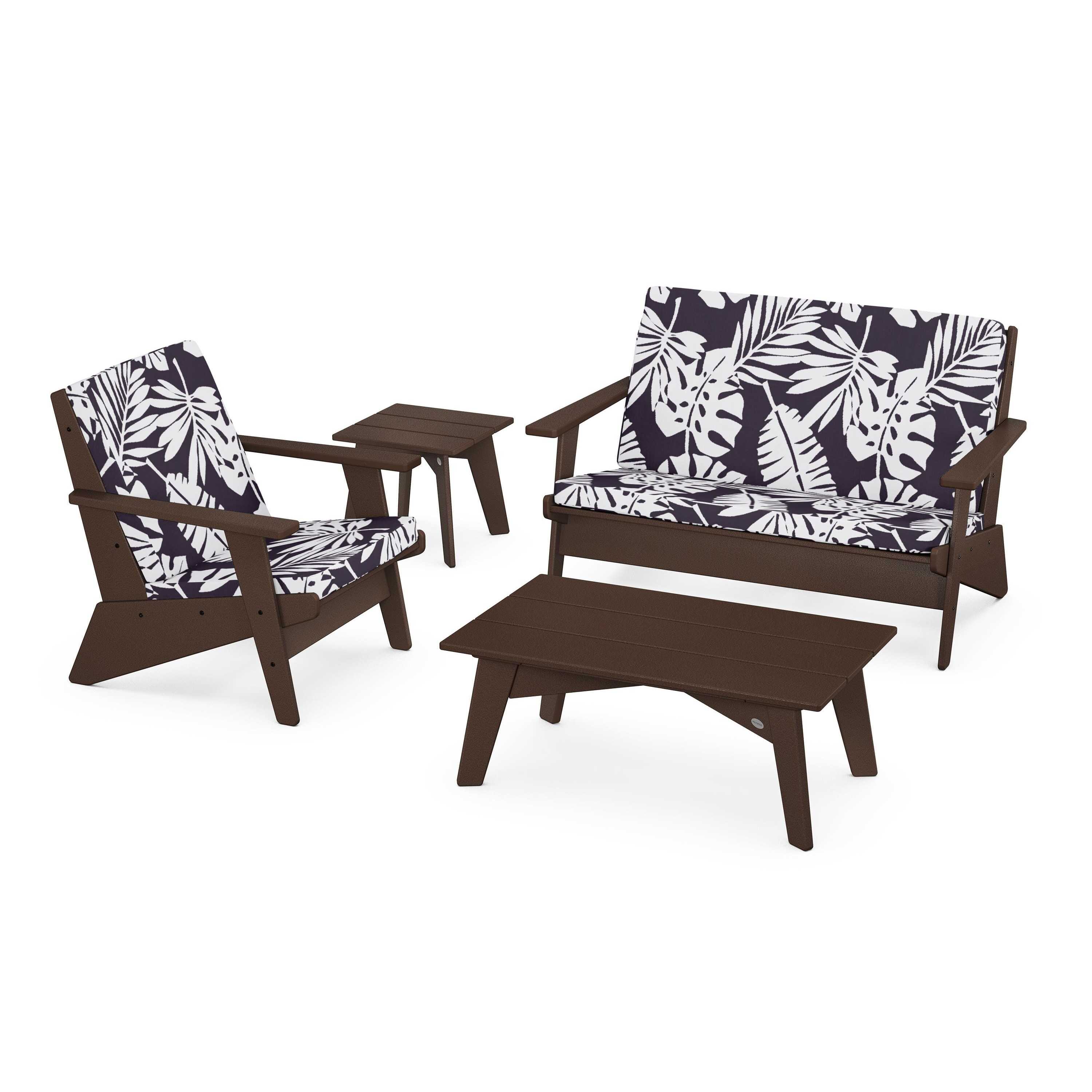 Riviera Modern Lounge 4-Piece Set - Image 97