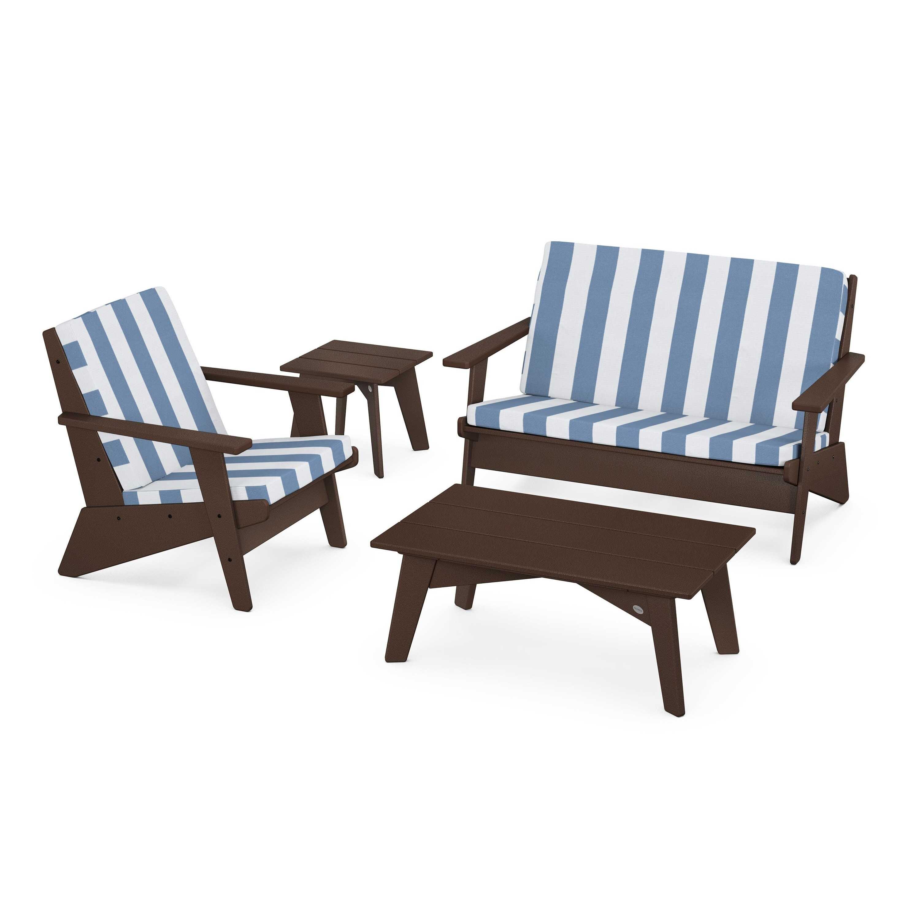 Riviera Modern Lounge 4-Piece Set - Image 98