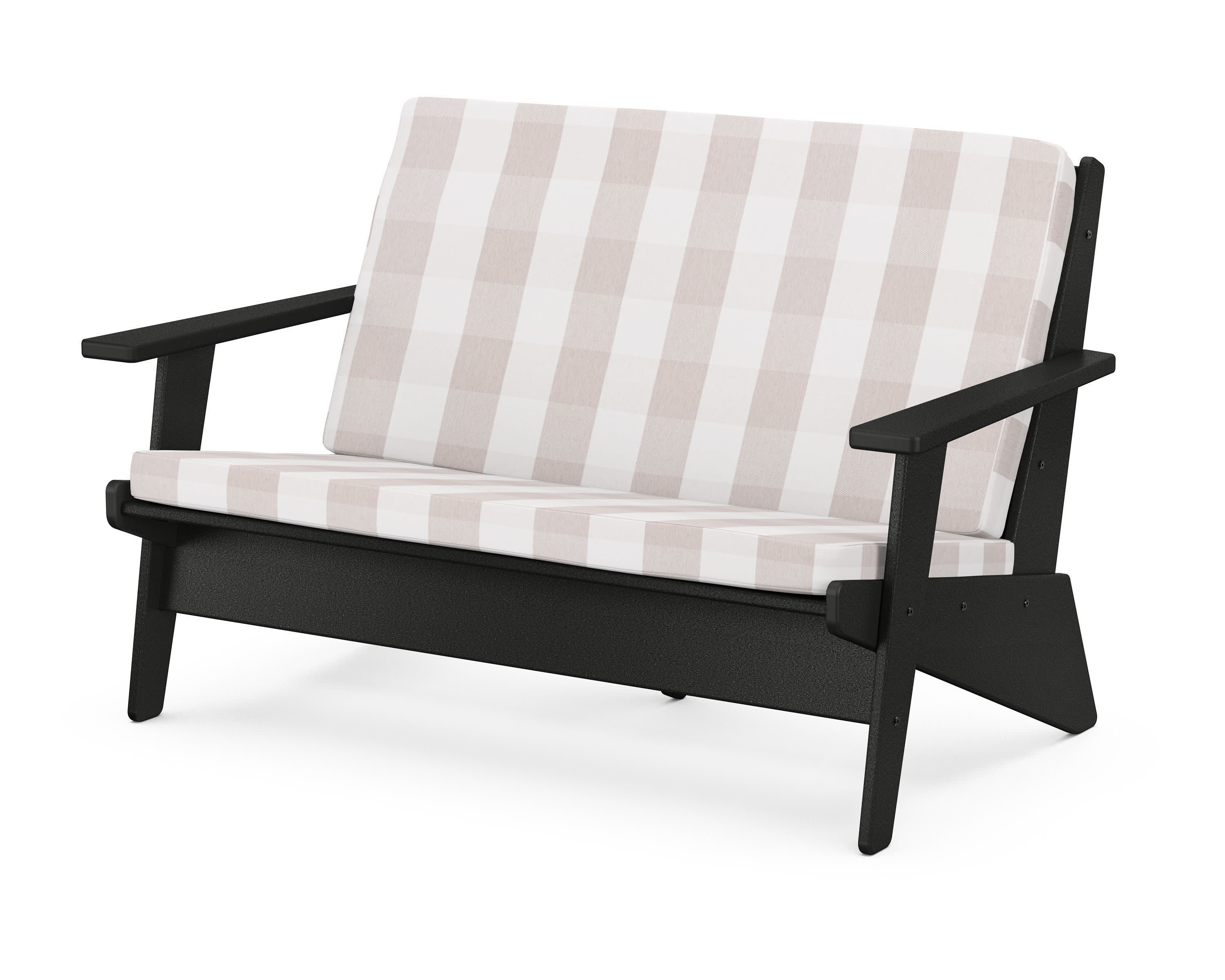 Riviera Modern Lounge Loveseat - Image 182