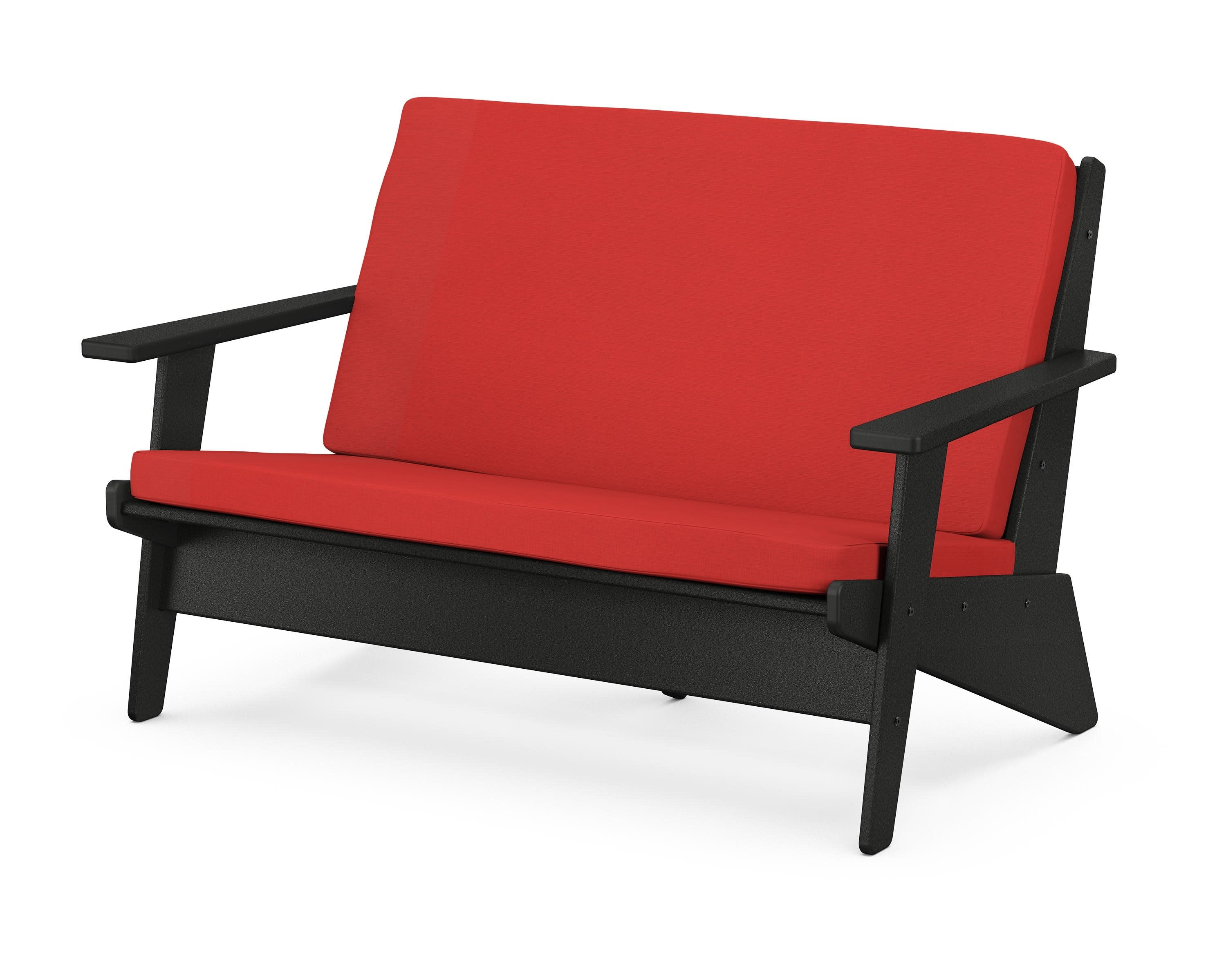Riviera Modern Lounge Loveseat - Image 191