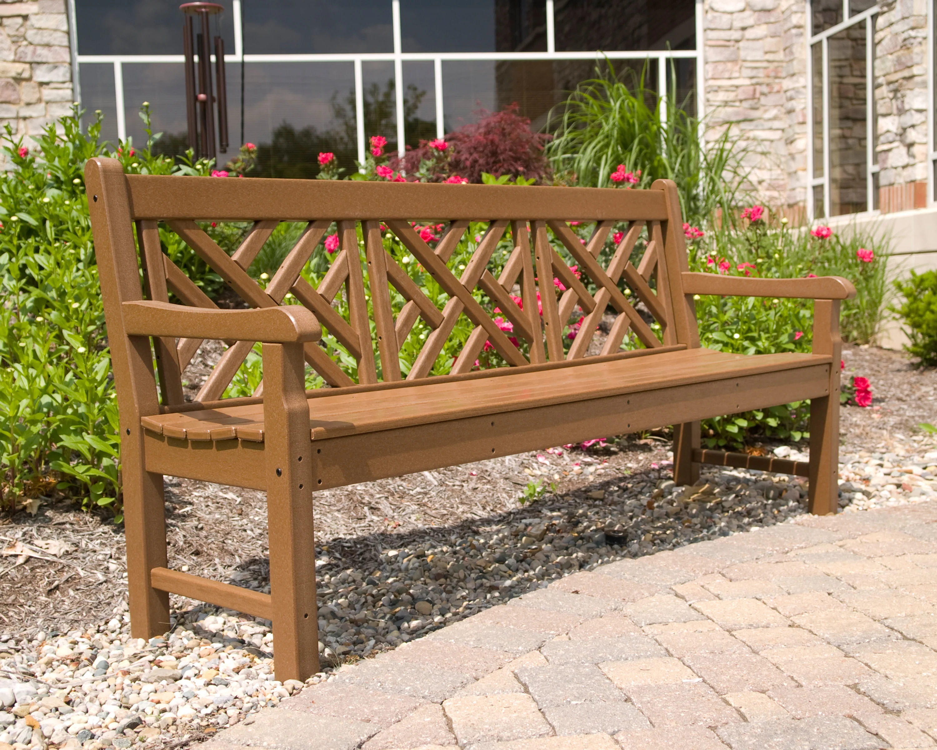 Rockford 72" Chippendale Bench - Image 3