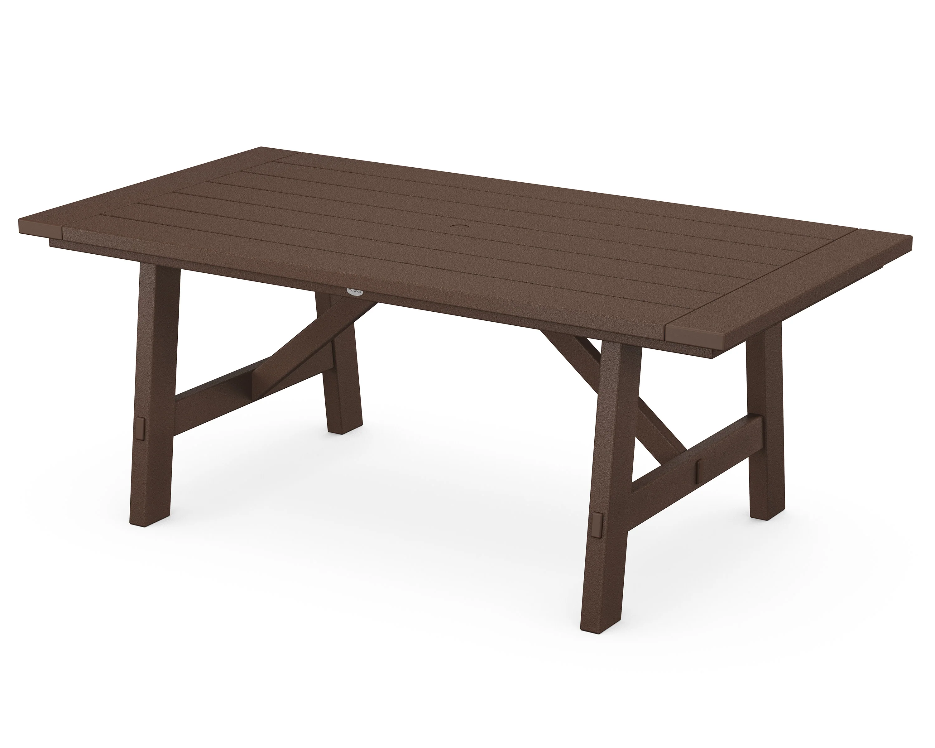 Rustic Farmhouse 39" x 75" Dining Table - Image 8